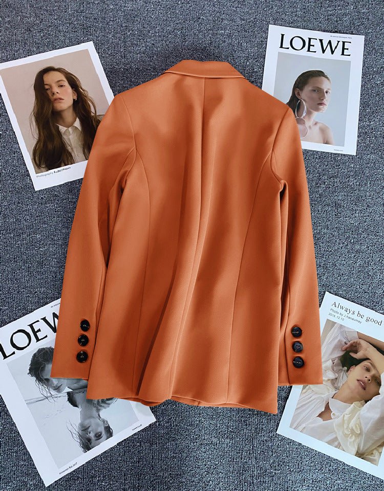 Loose straight tube slim 2025 spring Blazer for Office FD - Image 43