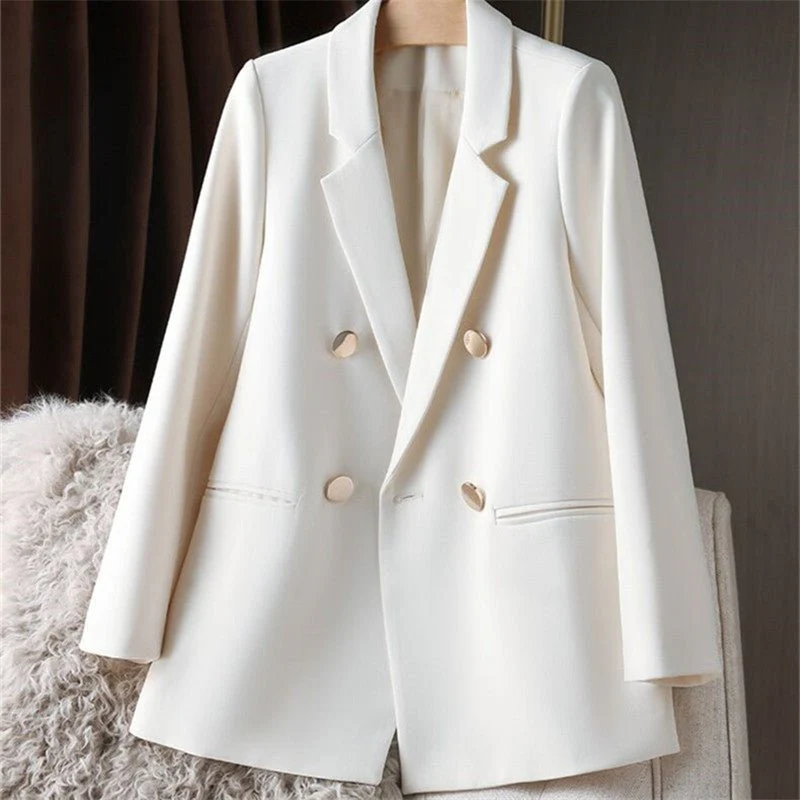 Loose Straight Tube Suit Blazer for Women FD