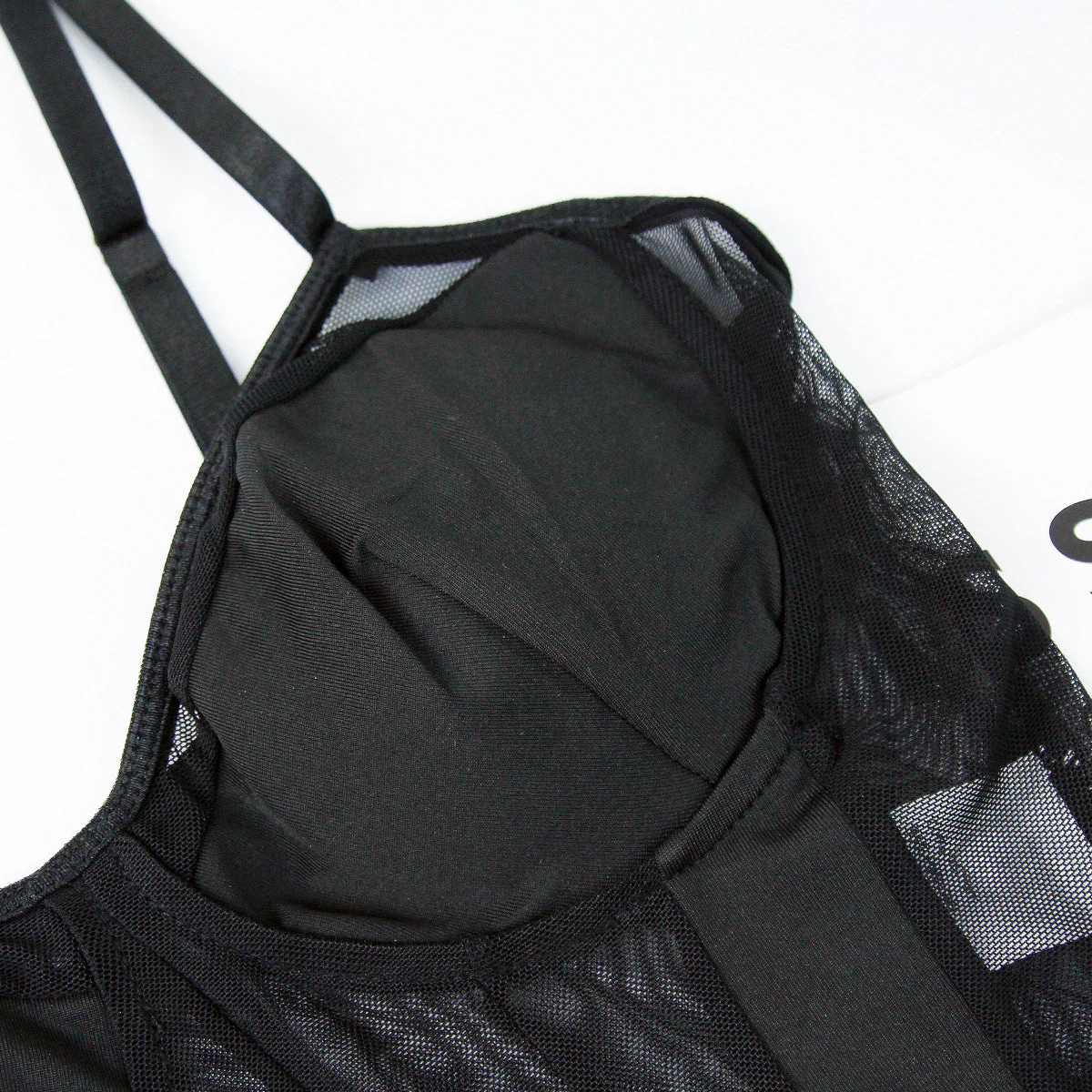 Mesh Temptation | Transparent Backless Lace Splicing Jumpsuit - Image 47