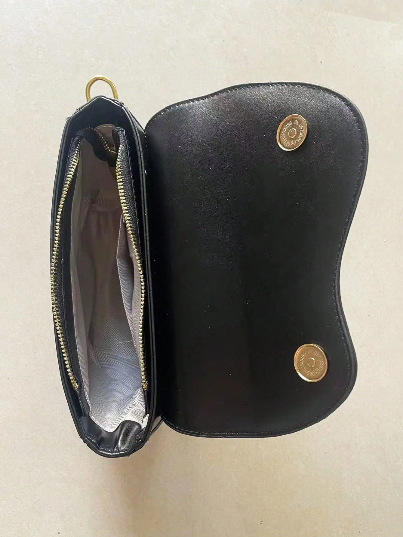 Metal Decor Flap Saddle Bag - Image 24