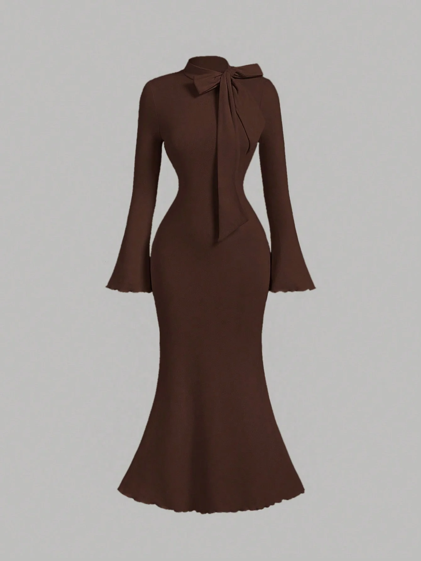 MOD Apricot Turtleneck Dress For Women
