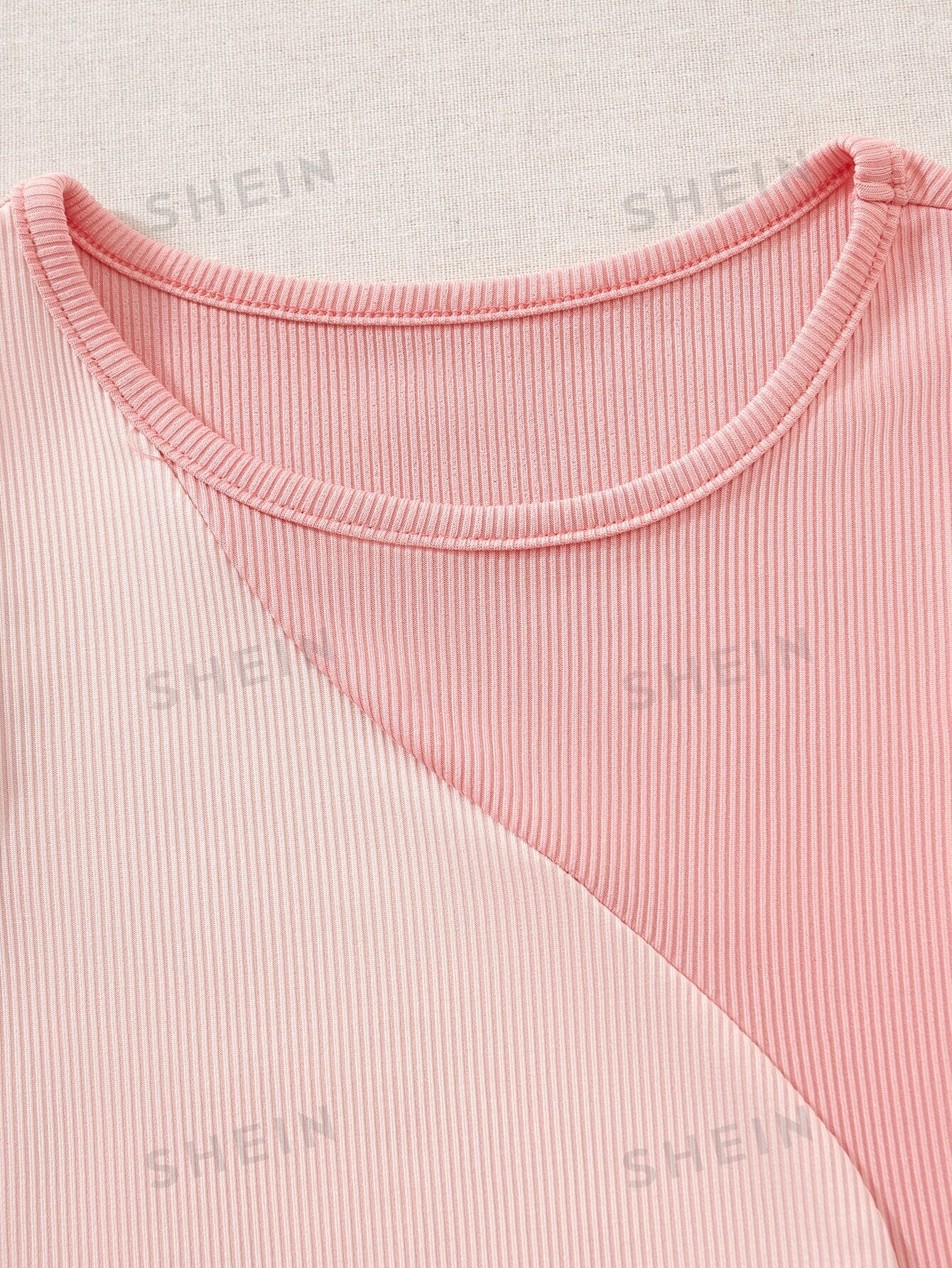 MOOSTA Color Block Ribbed Knit Tank Top - Image 9