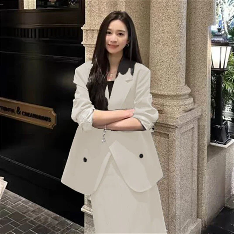 New loose high-end suit for women With Skirt - Image 12