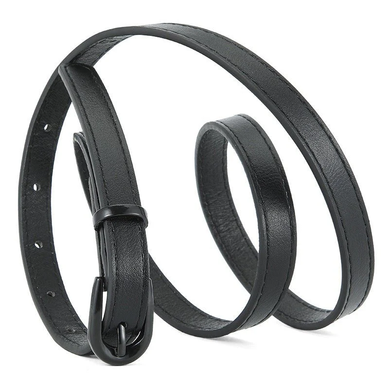 New pin buckle thin belt for women all-match high-end clothing matching PU belt - Image 13