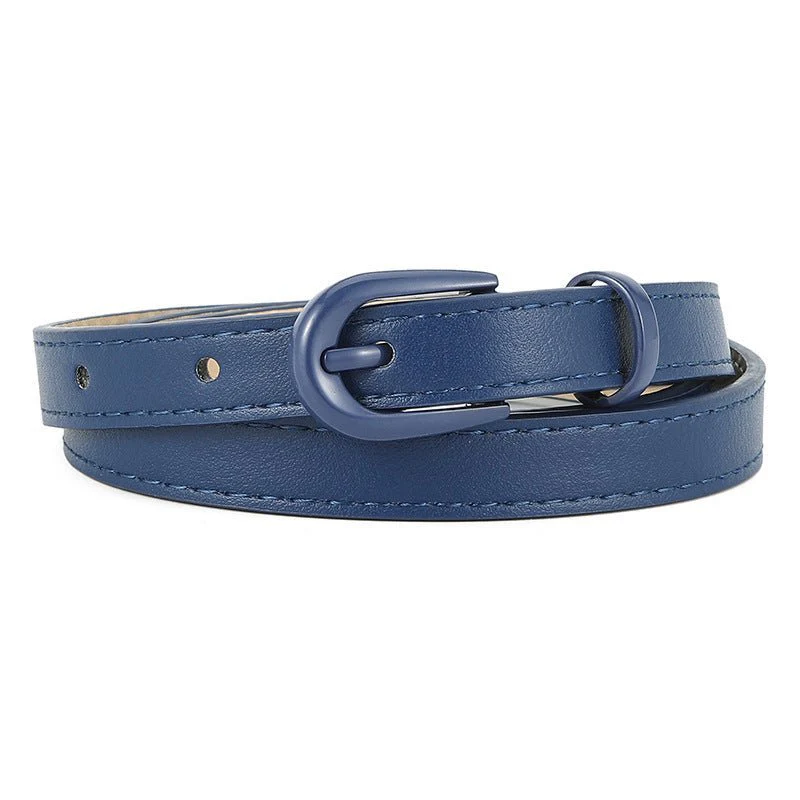 New pin buckle thin belt for women all-match high-end clothing matching PU belt - Image 7