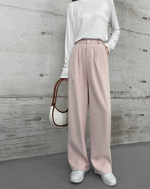 New style drape high waist straight slim mopping casual pants - Image 12