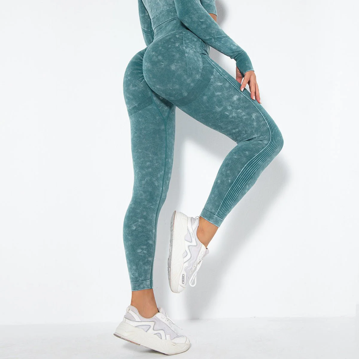 Peach Bloom Leggings | Romantic. Resilient. Radiant. - Image 9