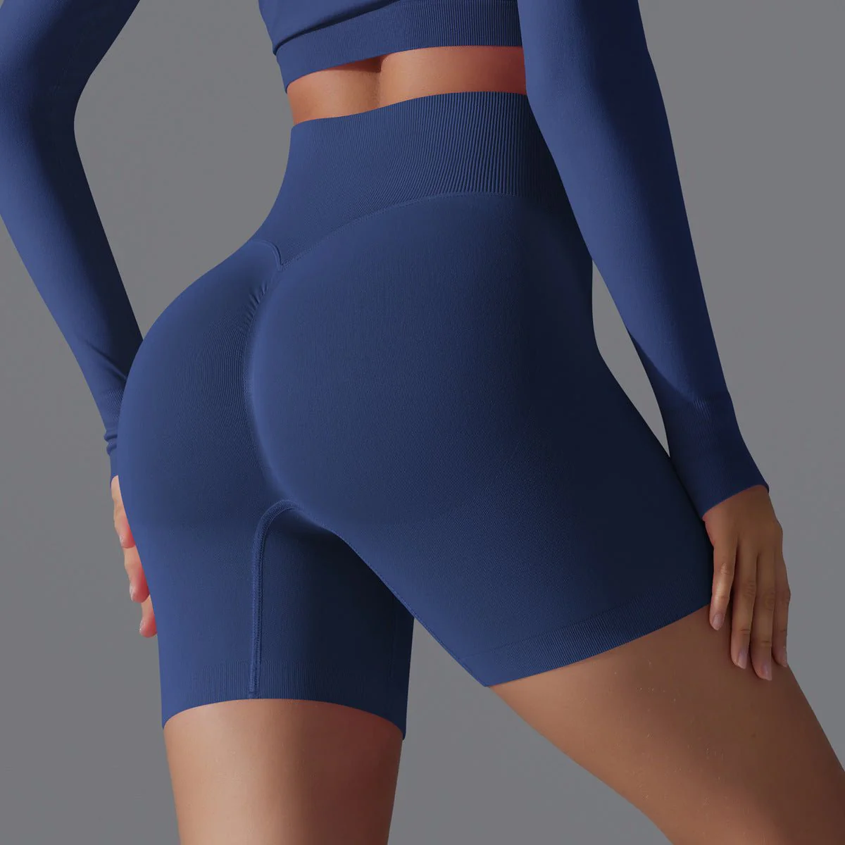 Peach Sculpt Biker Shorts | Compact. Contoured. Commanded. - Image 14