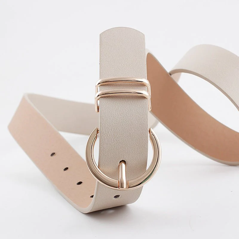 Pin Buckle Double Ring Belt - Image 11