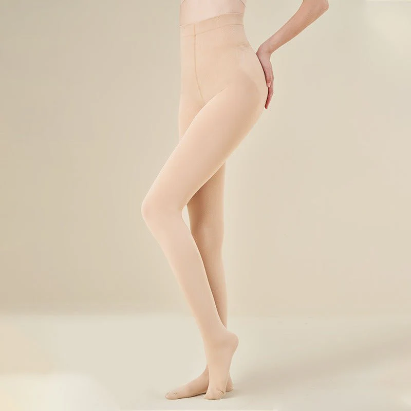 Pressure + Women's Bareleg Artifact Skinny Pantyhose Leggings Women's Spring and Autumn Naked Flesh Pantyhose Black Pantyhose FD - Image 8