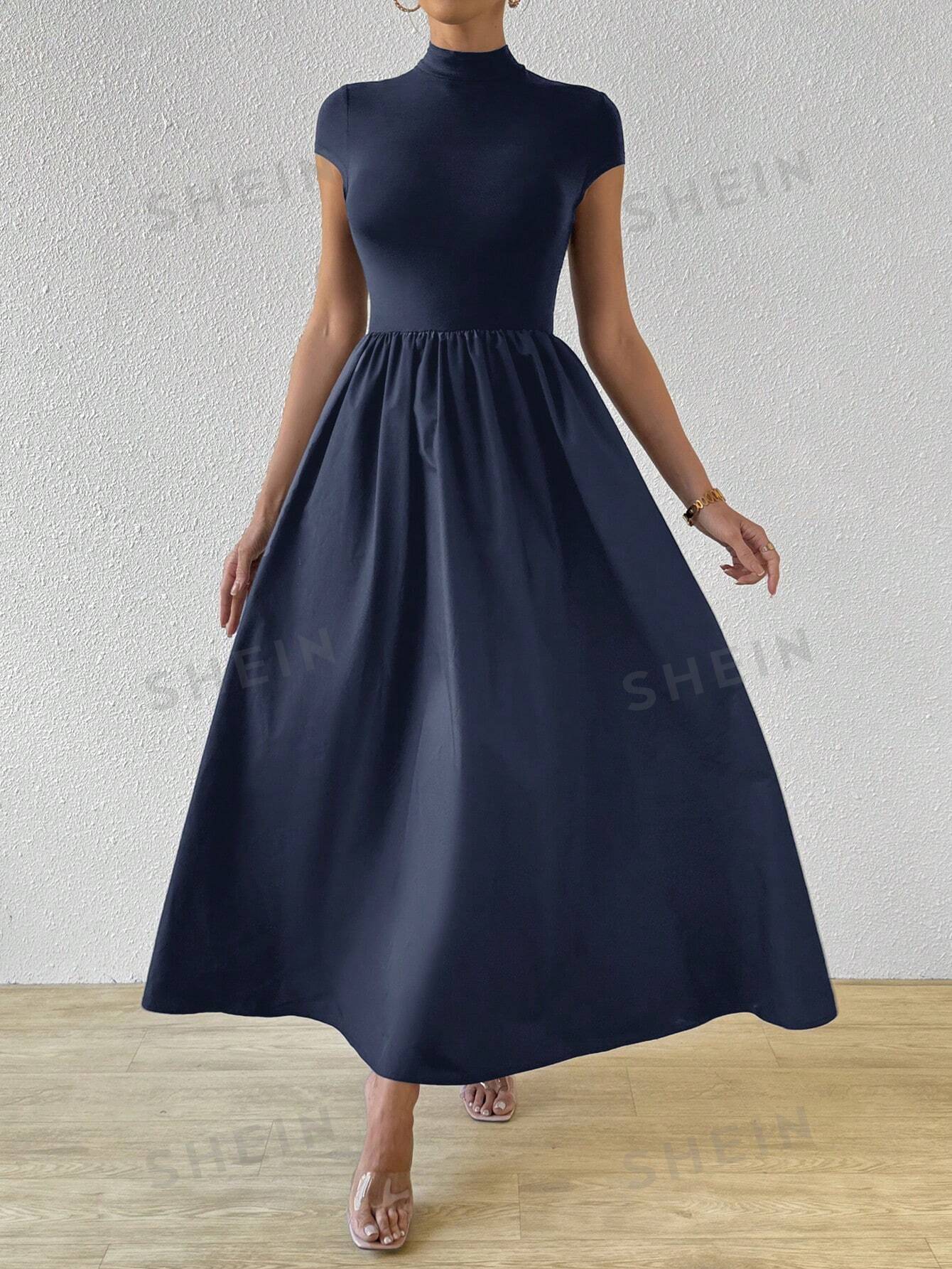 Privé Women New Chinese-Style Short Sleeve Bodycon Dress - Image 3