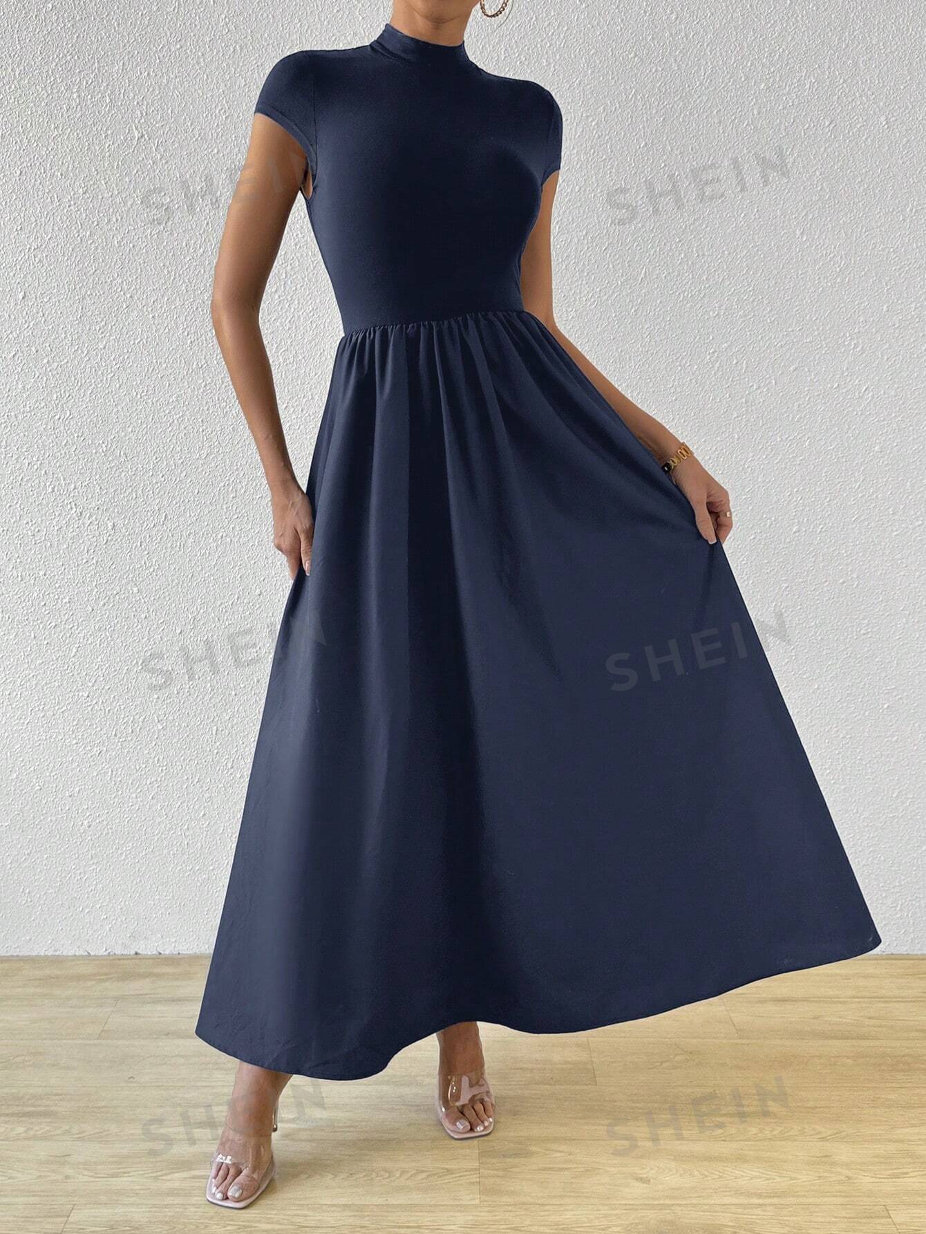 Privé Women New Chinese-Style Short Sleeve Bodycon Dress - Image 5
