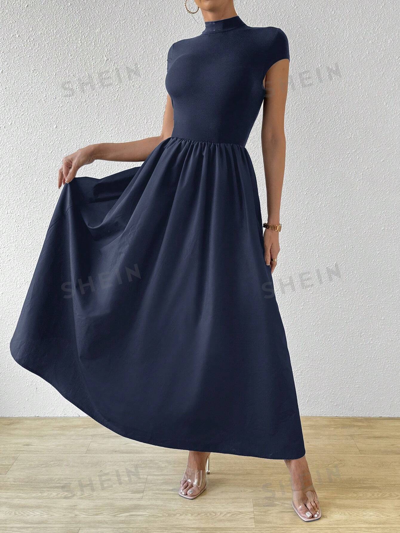 Privé Women New Chinese-Style Short Sleeve Bodycon Dress - Image 6
