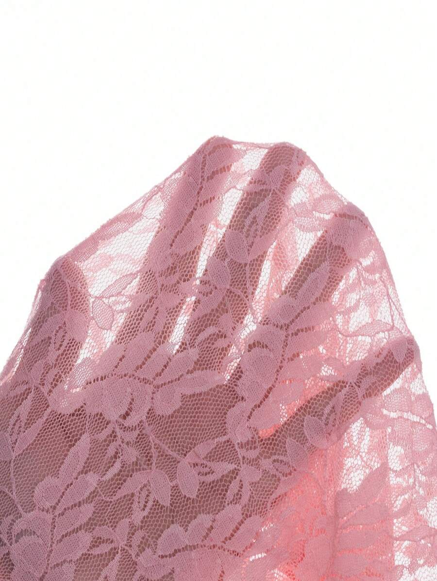 Women's French Lace Bowknot Top - Image 7