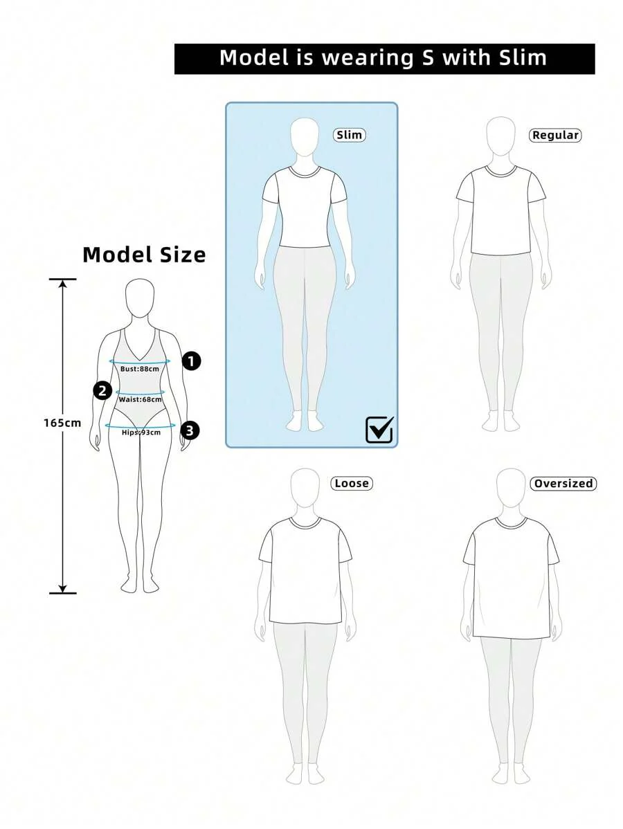 Women's Solid Color Pleated Casual Versatile Daily Wear Short Sleeve T-Shirt - Image 34