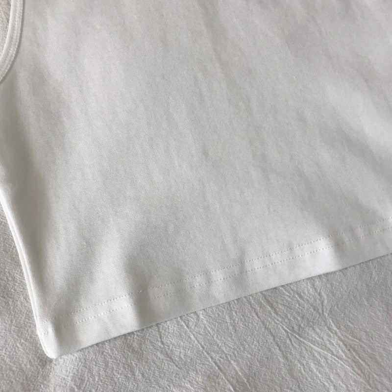 Retro AA style! High Quality Cotton high waist slim elastic tank top - Image 27