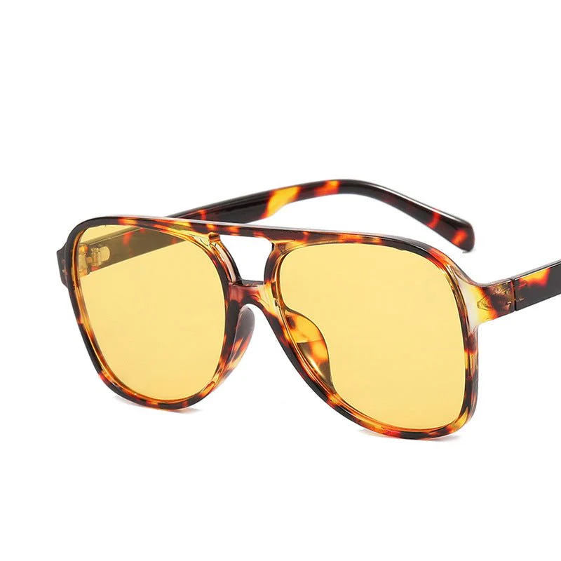 Retro double-beam sunglasses 2025 new style trend FD - Image 15