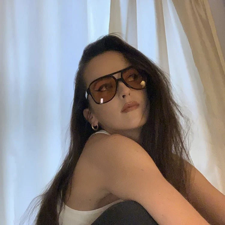 Retro double-beam sunglasses 2025 new style trend FD - Image 21