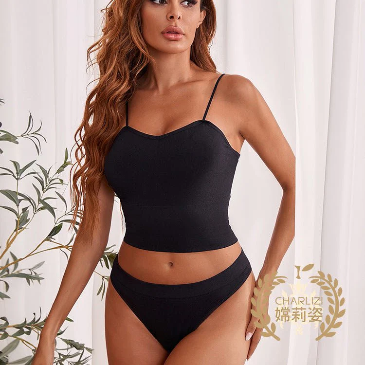Seamless Glow | Beautiful Back Push-Up Camisole Bra - Image 2