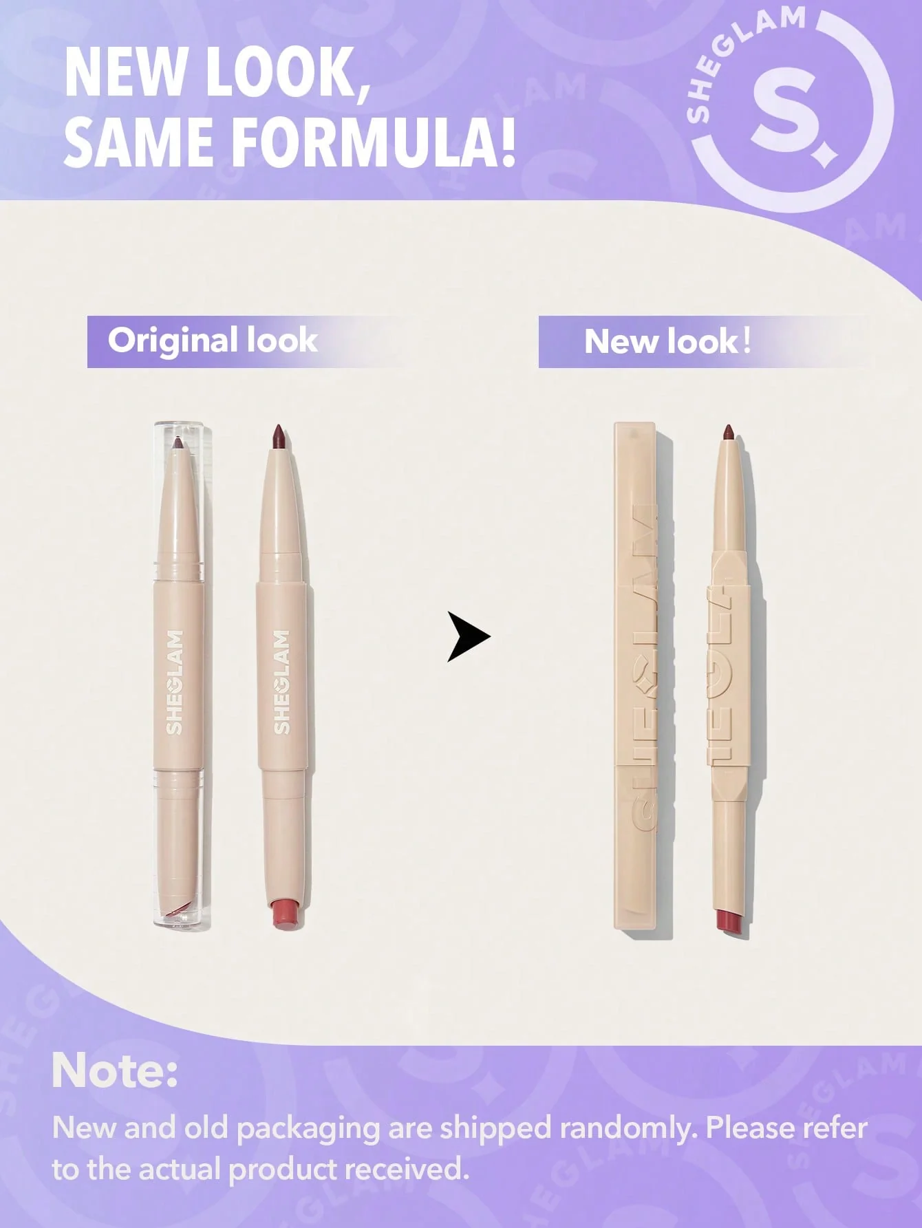 SHEGLAM 101 Lipstick & Liner Duo-Soft Chai 2-In-1 Matte Dual-Ended Lip Liner - Image 11