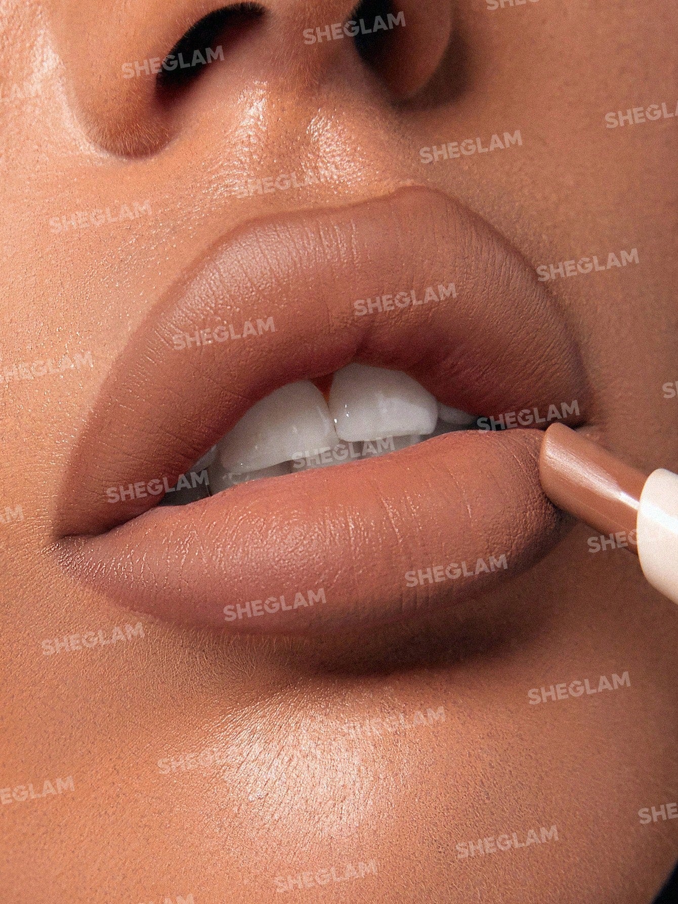 SHEGLAM 101 Lipstick & Liner Duo-Soft Chai 2-In-1 Matte Dual-Ended Lip Liner - Image 23
