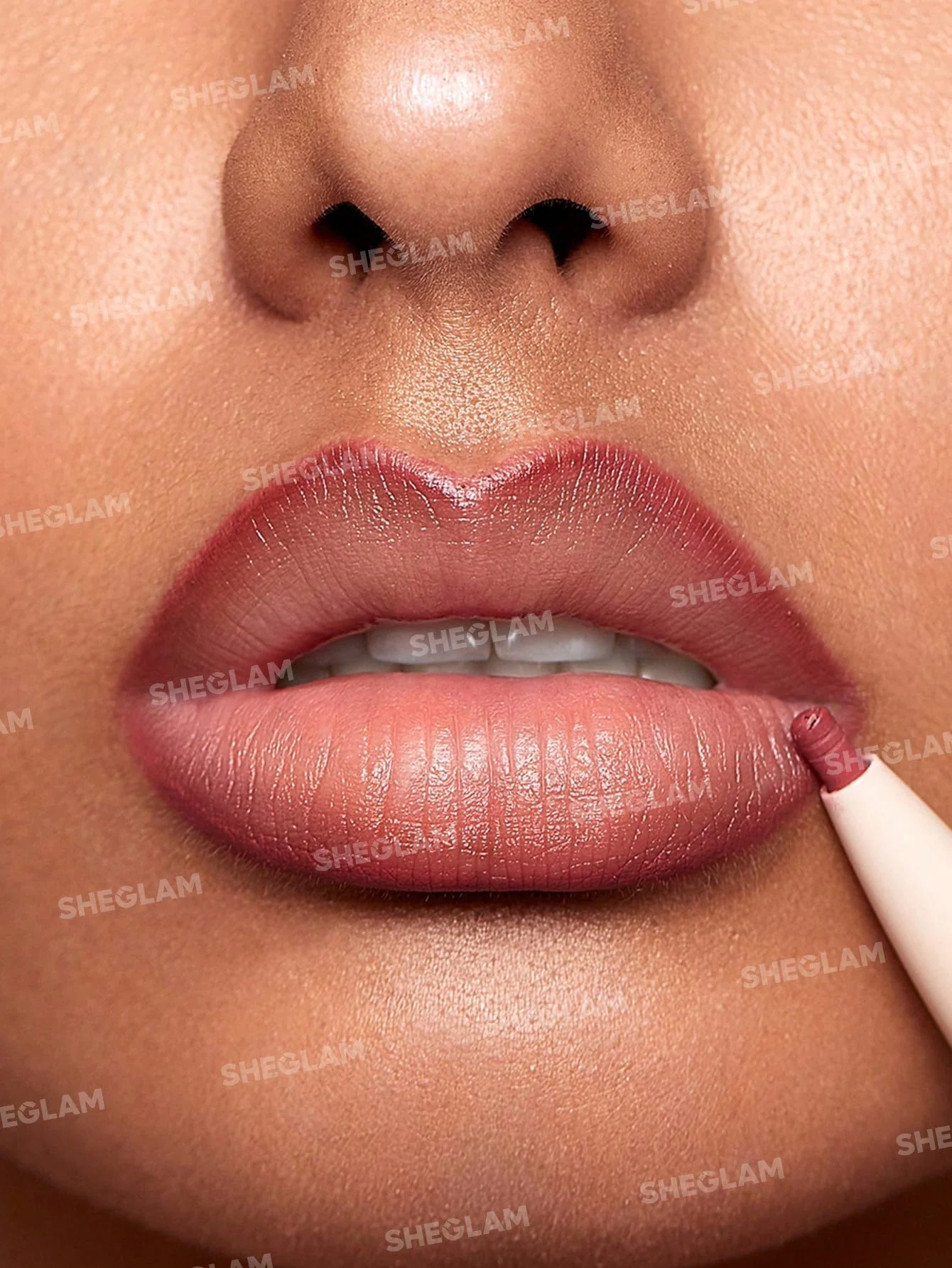 SHEGLAM 101 Lipstick & Liner Duo-Soft Chai 2-In-1 Matte Dual-Ended Lip Liner - Image 32