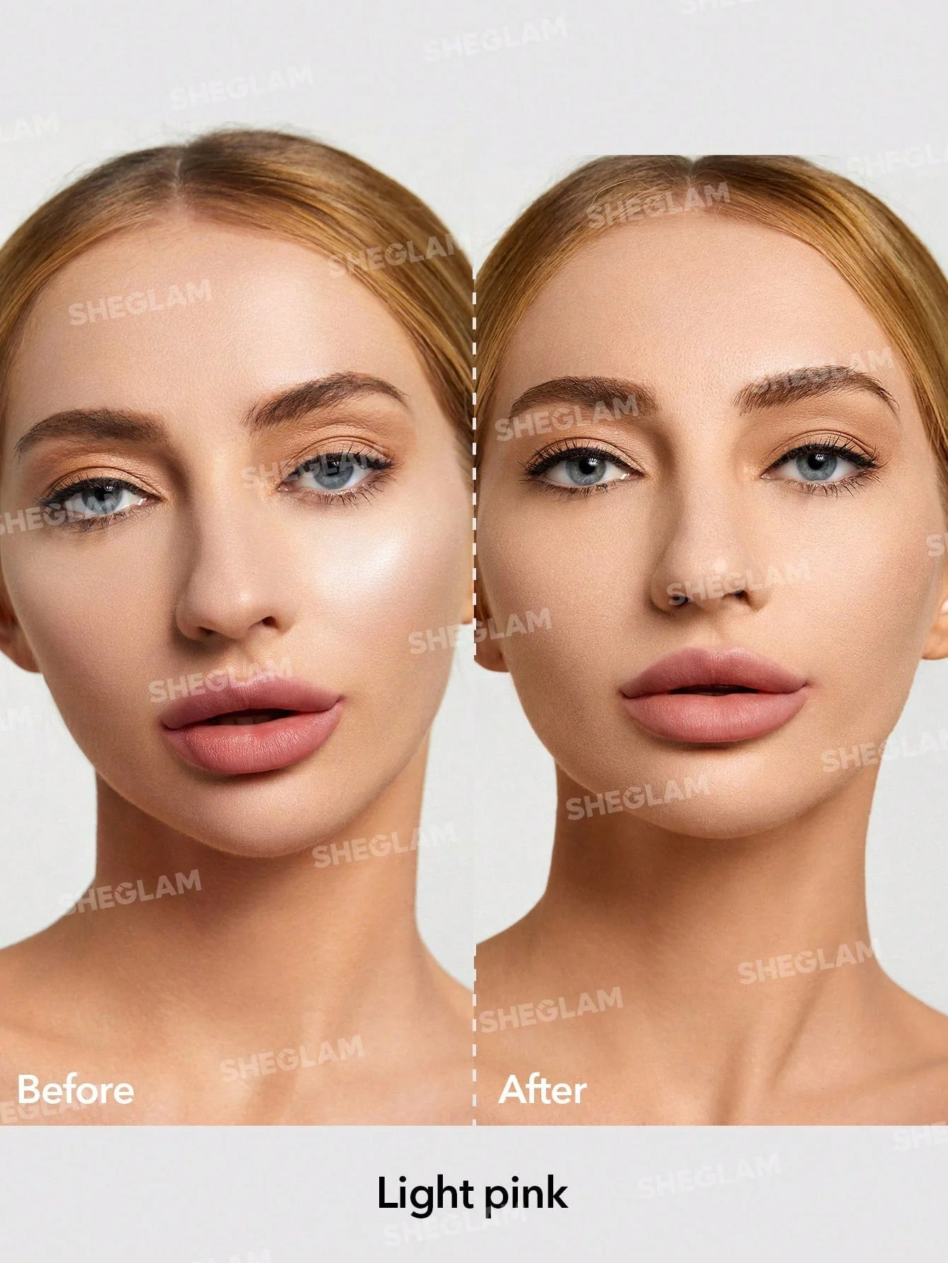 SHEGLAM Baked Glow Setting Powder-Light Pink Oil Control Loose Setting Powder - Image 2