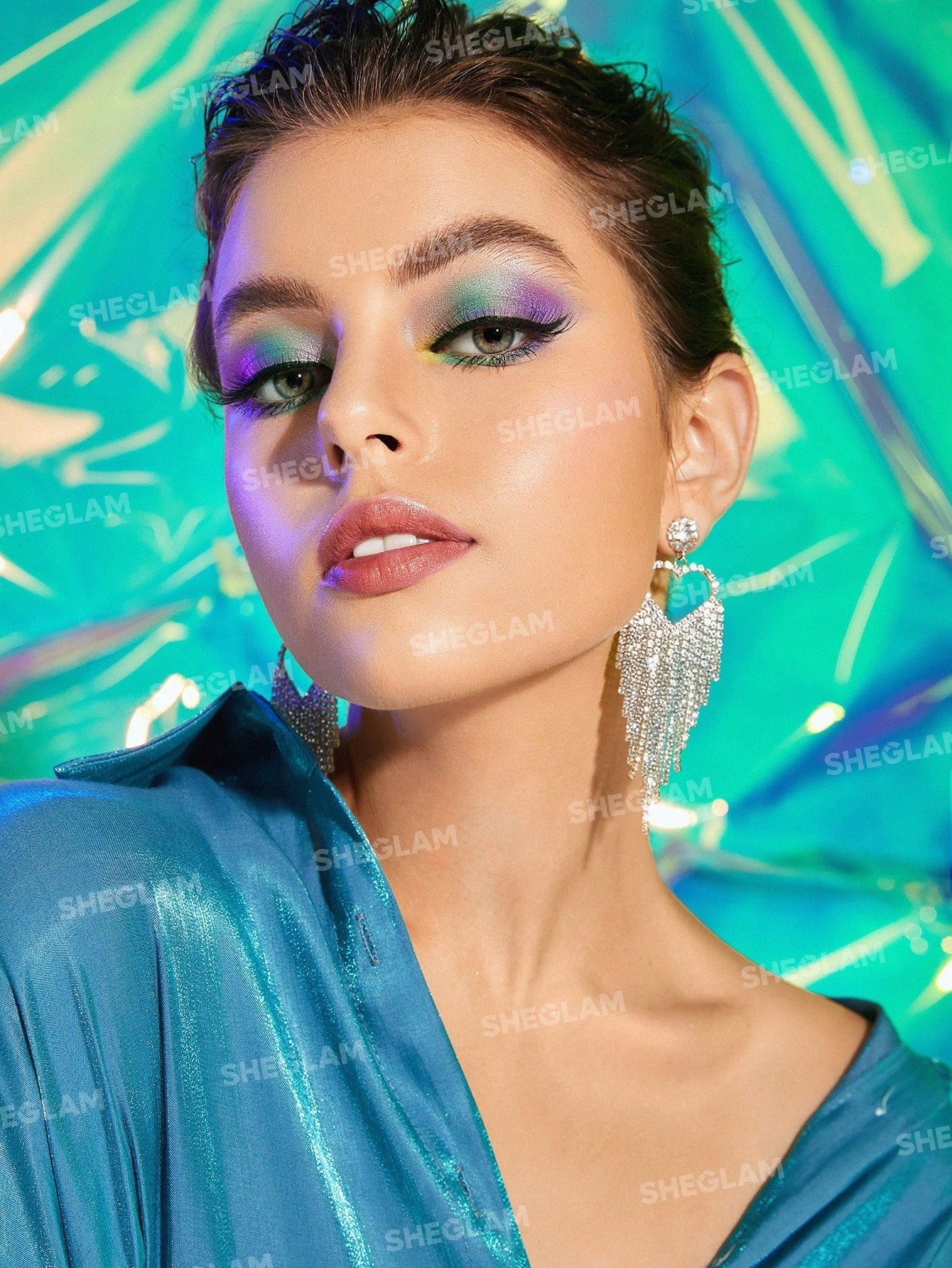 SHEGLAM Chill Track Palette 12-Clolor Shimmer Metallic Matte Eyeshadow Palette - Image 2