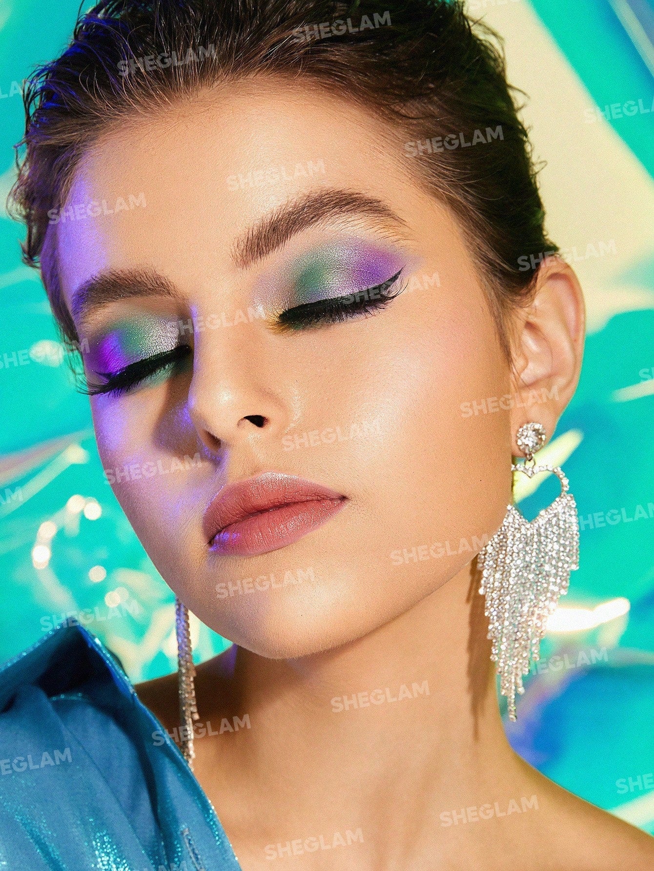 SHEGLAM Chill Track Palette 12-Clolor Shimmer Metallic Matte Eyeshadow Palette - Image 3
