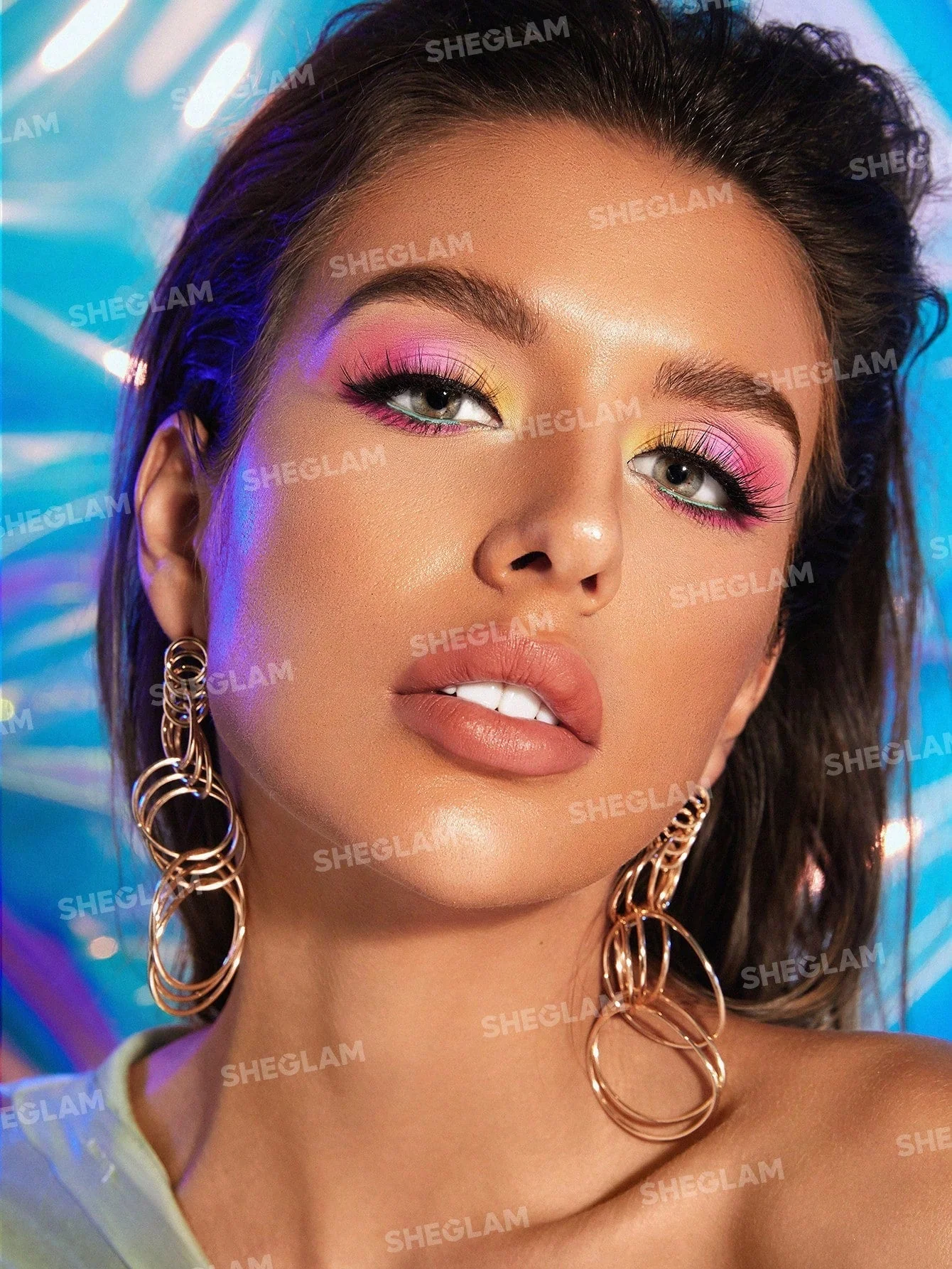 SHEGLAM Chill Track Palette 12-Clolor Shimmer Metallic Matte Eyeshadow Palette - Image 5