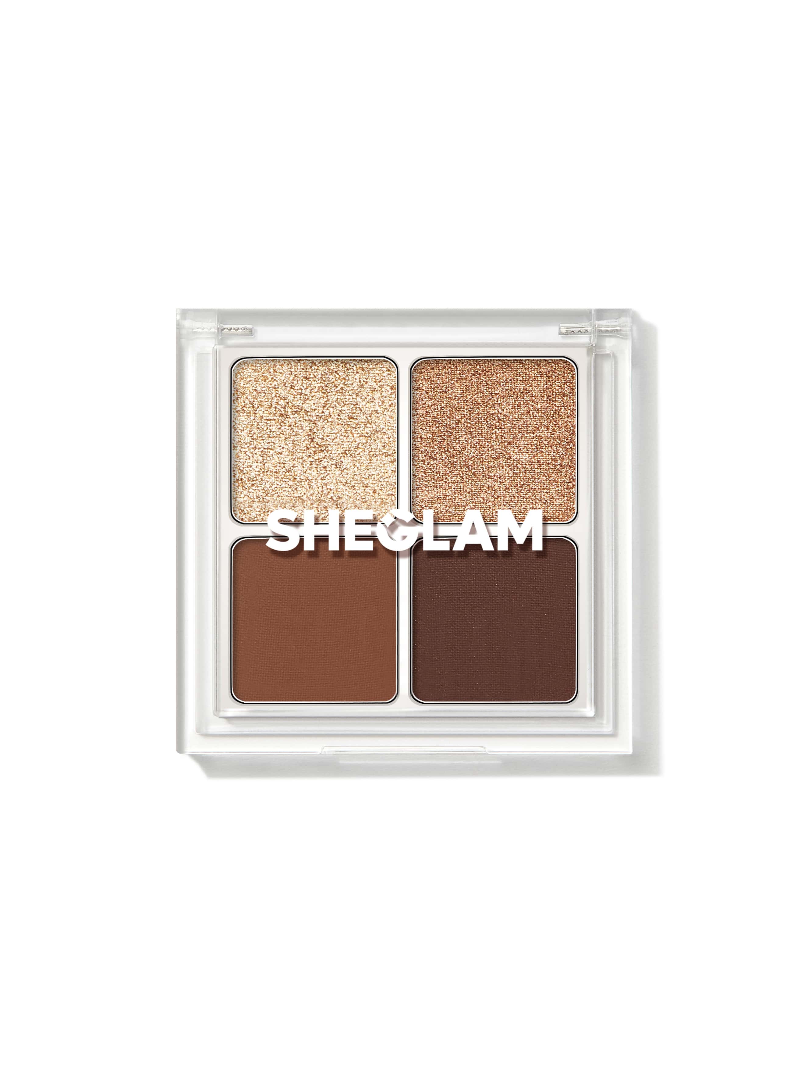 SHEGLAM Cosmic Crystal Eyeshadow Quad-Spellbound 4-Clolor Matte Glitter Eyeshadow Palette - Image 24