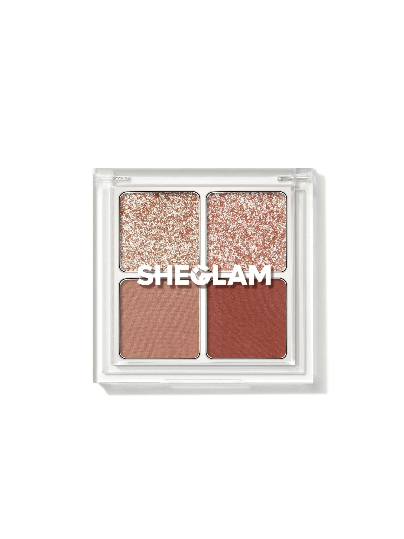 SHEGLAM Cosmic Crystal Eyeshadow Quad-Spellbound 4-Clolor Matte Glitter Eyeshadow Palette - Image 9