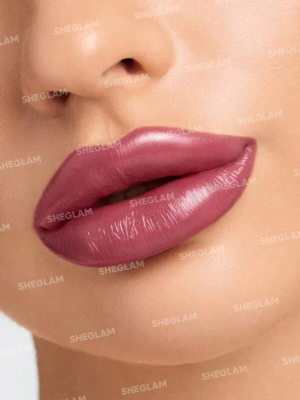 SHEGLAM Creme Allure Lipstick - Nude 8 Colors Moisturizing  Lipstick Lip Glow Nourishing Essence Hydrating Lip Care - Image 28