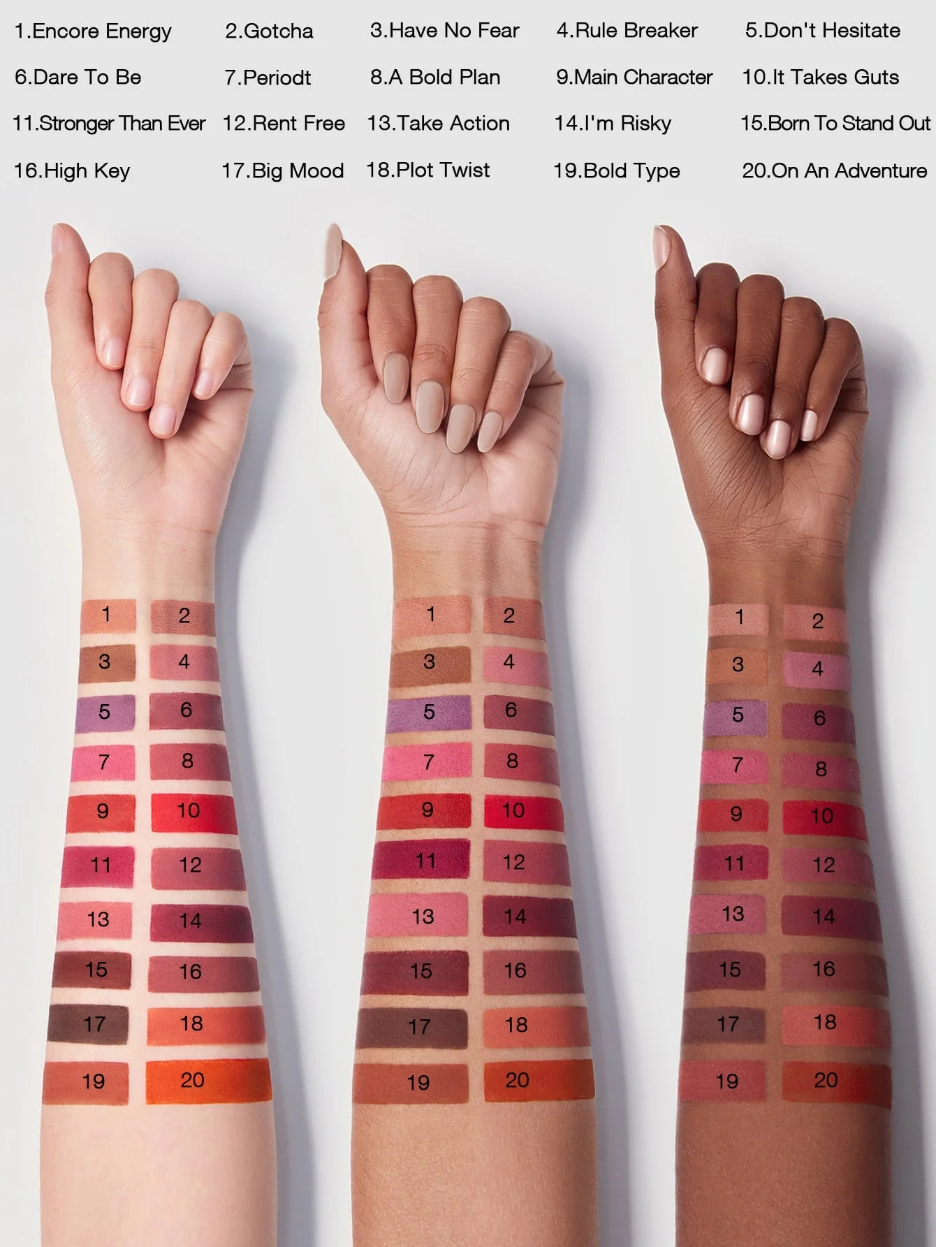 SHEGLAM Dynamatte Boom Long Lasting Matte Lipstick Brown & Purple (FD) - Image 18