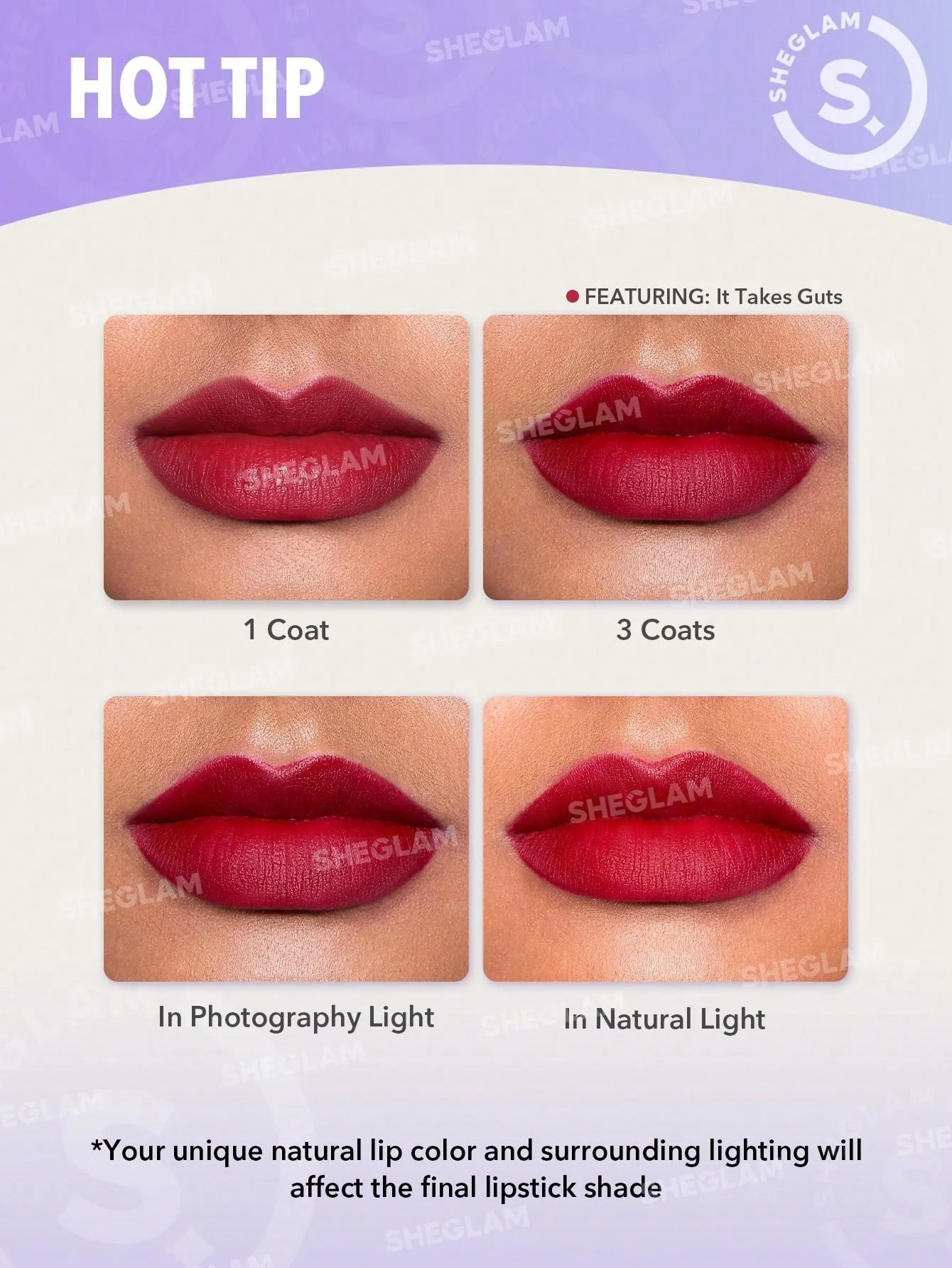 SHEGLAM Dynamatte Boom Long Lasting Matte Lipstick - Red Shades - Image 13