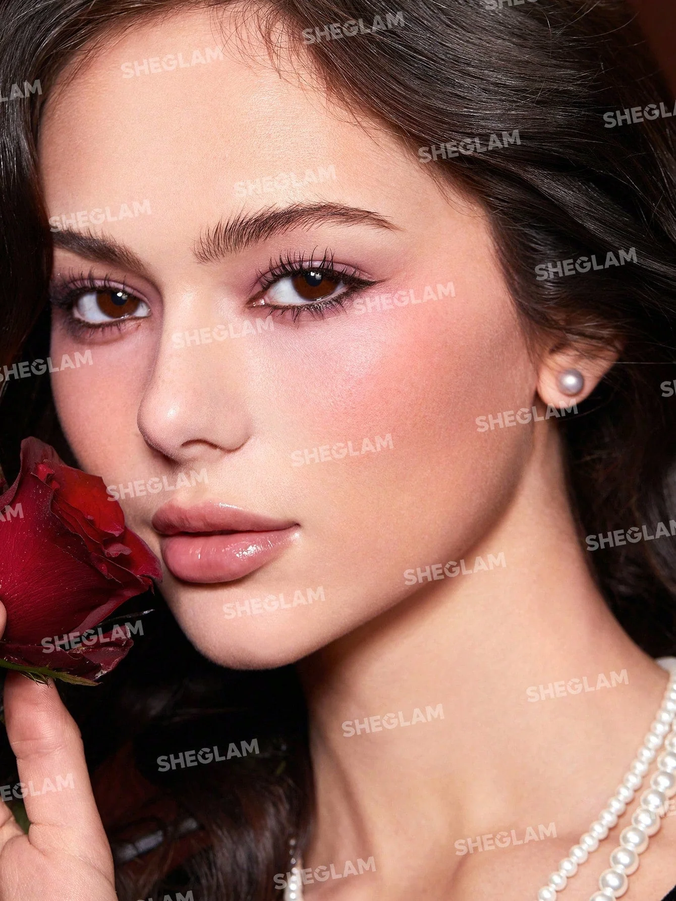 SHEGLAM Ember Rose Eternal Flame Cream, Blush-Cream-To-Powder Blush Palette Highly Pigmented Non-Fading Long Lasting Natural Easy To Use Blush Box - Image 4