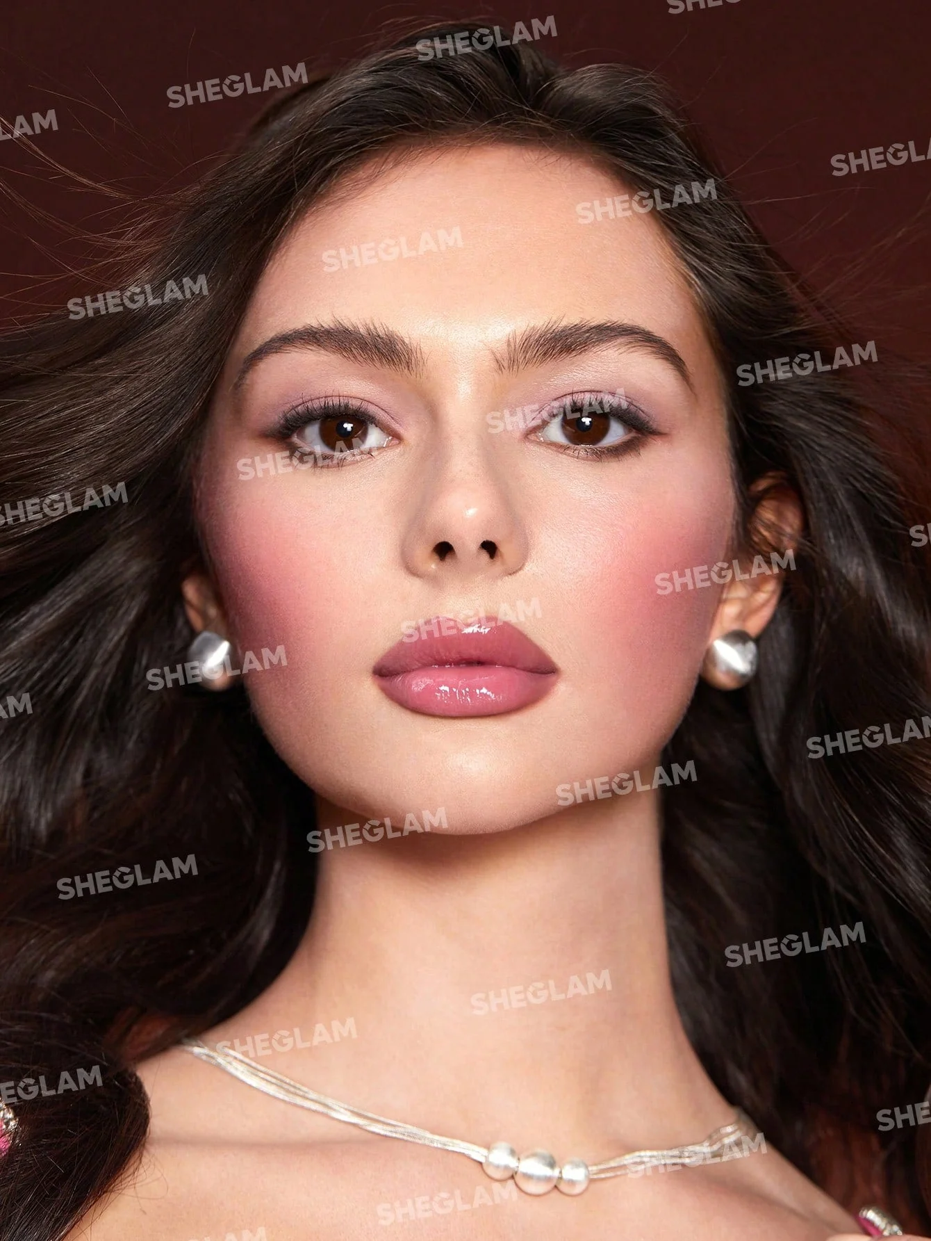 SHEGLAM Ember Rose Immortal Love Nourishing Lip Gloss - Pink Liquid Lipstick High Shine Finish Ultra Moisturizing Lip Glaze Luminous Shine Non-Sticky Li Makeup - Image 6