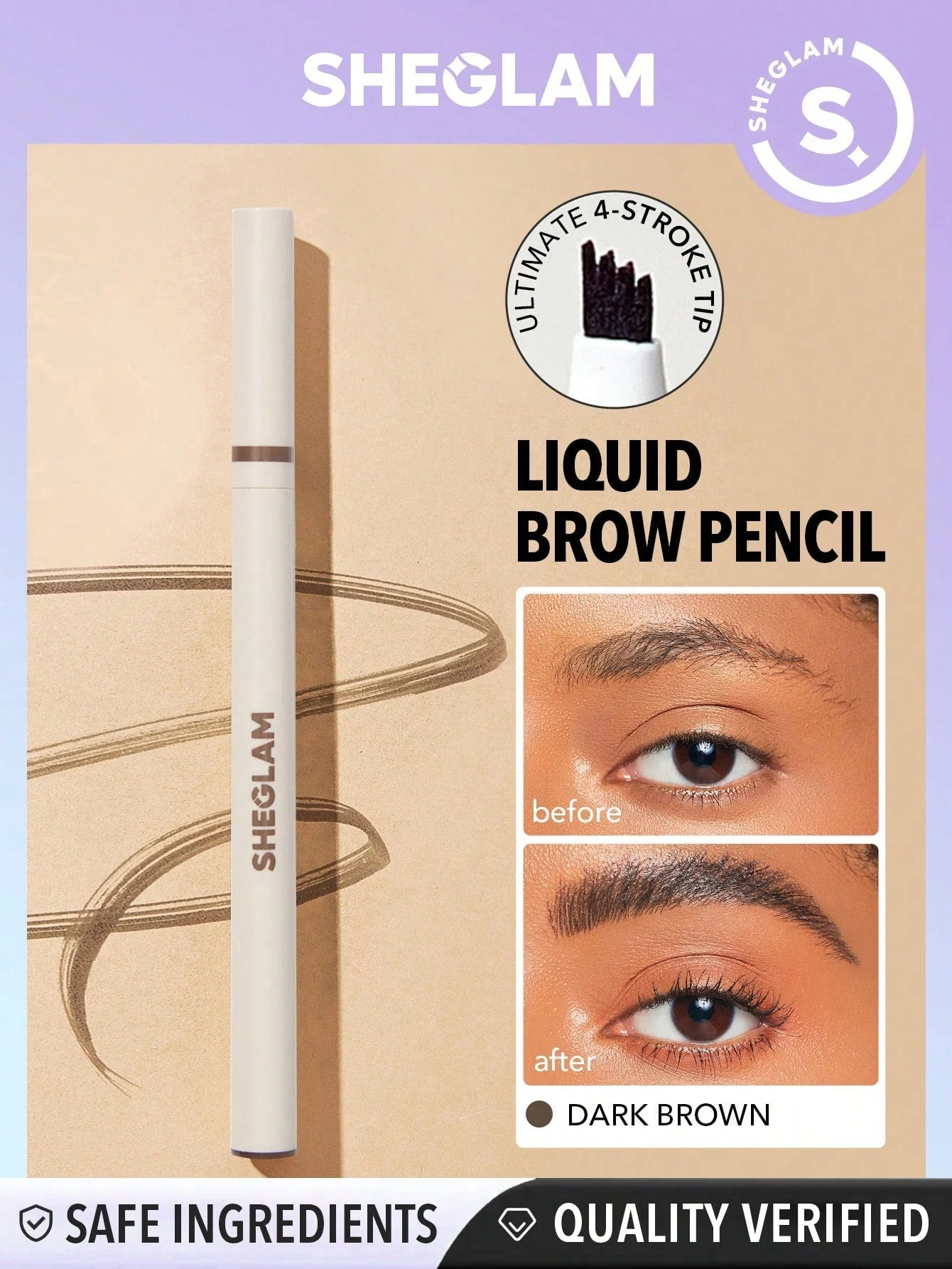 SHEGLAM Feather Better Liquid Eyebrow Pencil