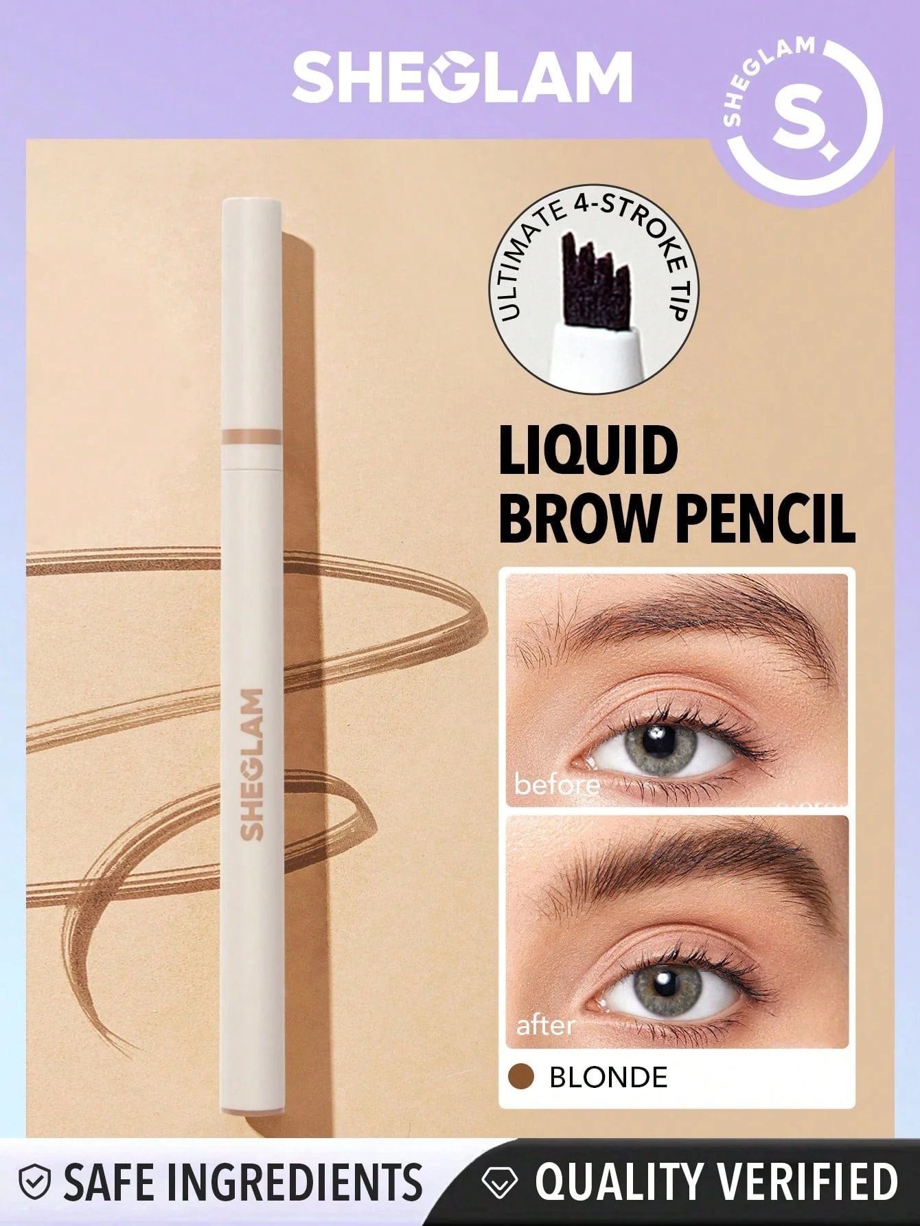 SHEGLAM Feather Better Liquid Eyebrow Pencil - Image 19