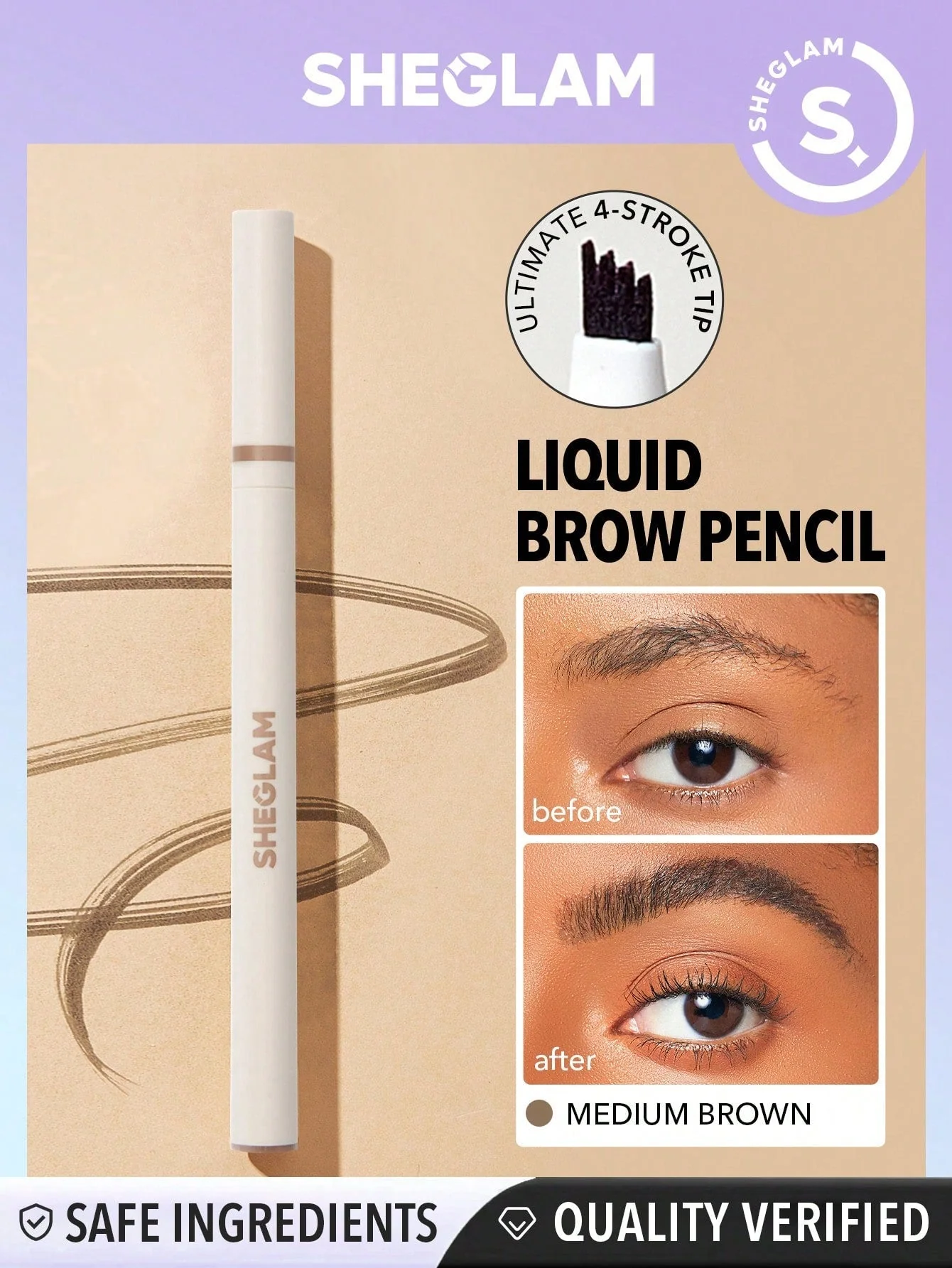 SHEGLAM Feather Better Liquid Eyebrow Pencil - Image 29