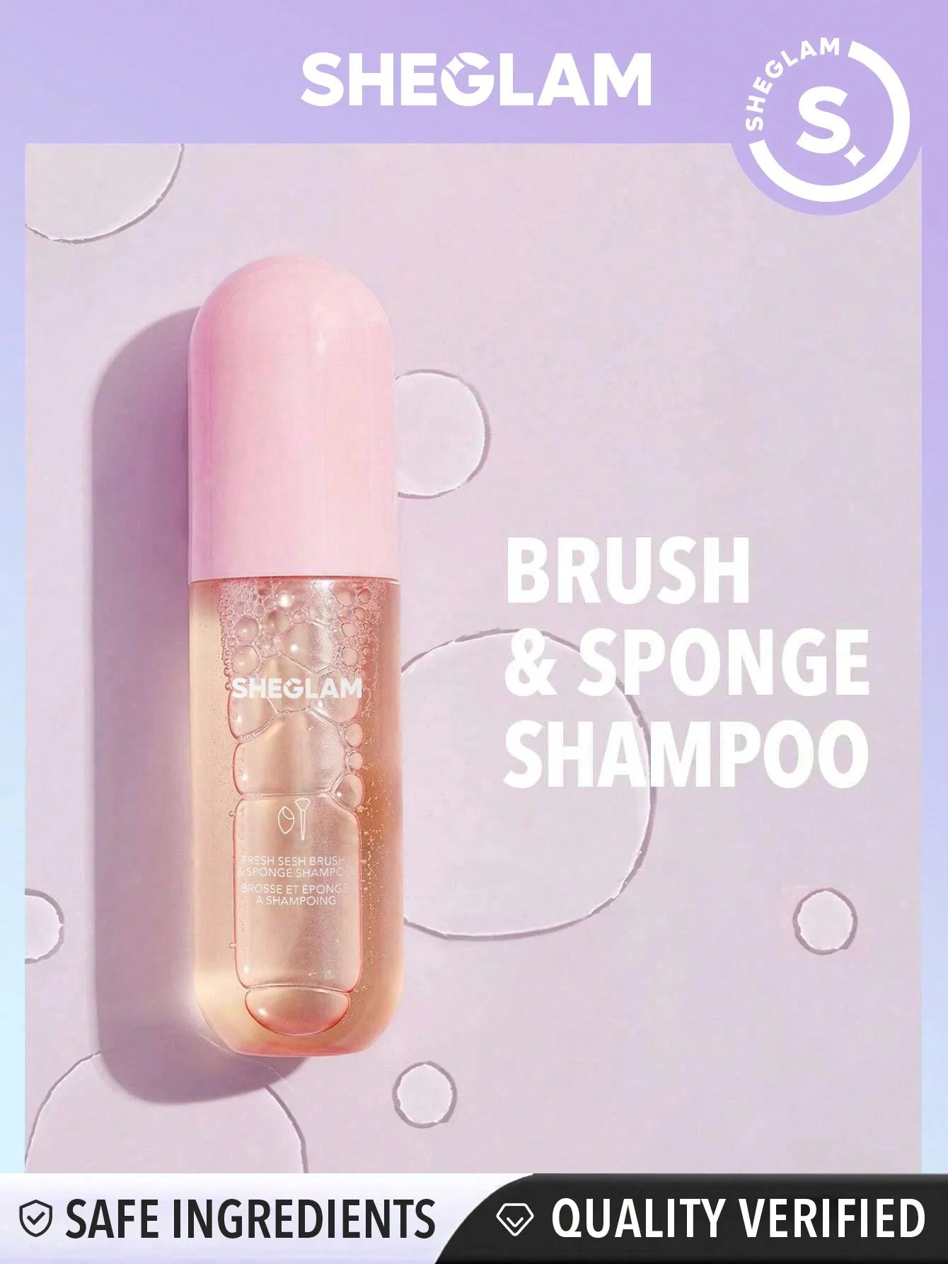 SHEGLAM Fresh Sesh Brush & Sponge Shampoo