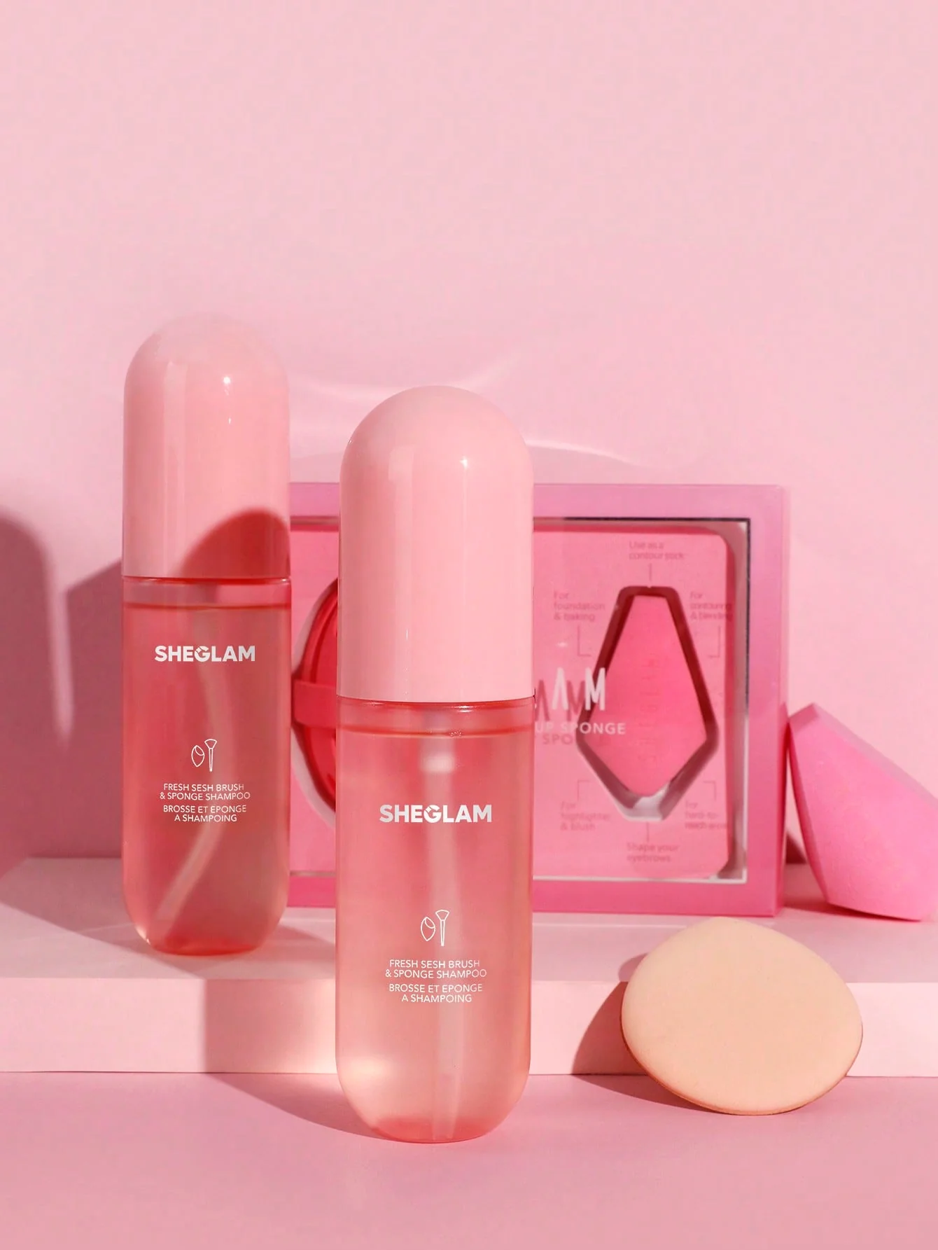 SHEGLAM Fresh Sesh Brush & Sponge Shampoo - Image 8