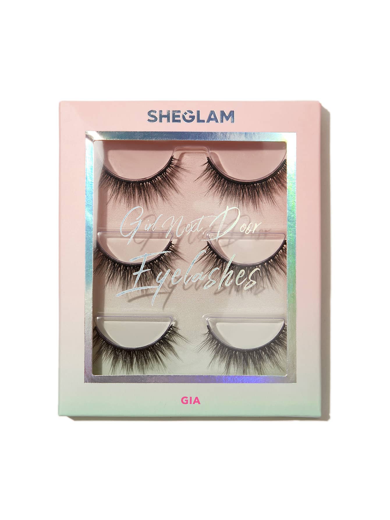 SHEGLAM Girl Next Door Natural False Eyelashes-Gia 3 Pairs Volume Manga Lashes Lightweight Comfortable Tapered Fuller Longer Thicker False Eyelashes DIY Eyelash Extension Fake Eyelashes Y2K Party Eyelashes - Image 7