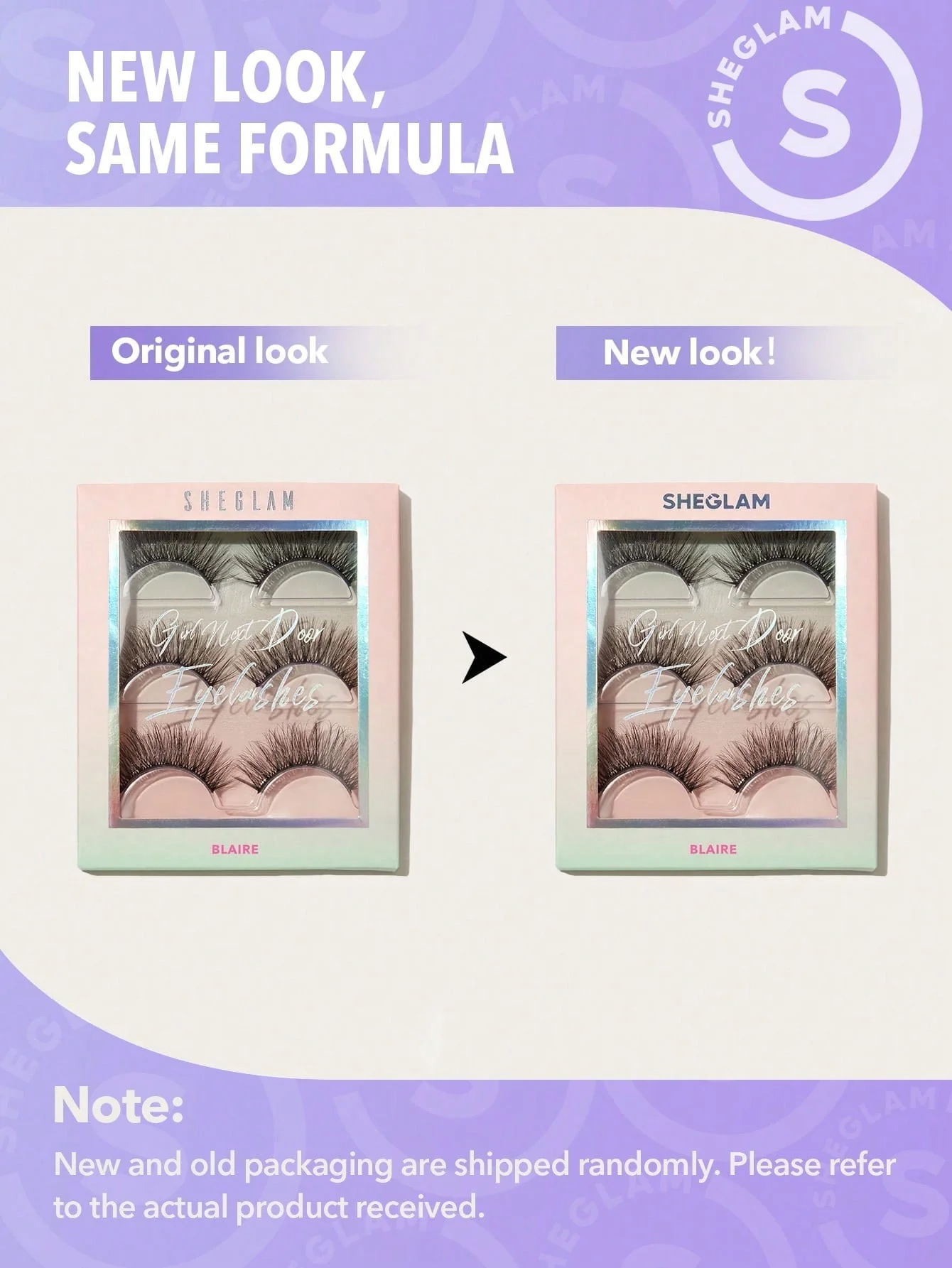 SHEGLAM Girl Next Door Natural False Eyelashes-Jessa 3 Pairs Fluffy Wispy Lightweight Comfortable Tapered Fuller Longer Thicker False Eyelashes DIY Eyelash Extension Natural Fake Eyelashes Y2K Party Eyelashes (FD) - Image 5