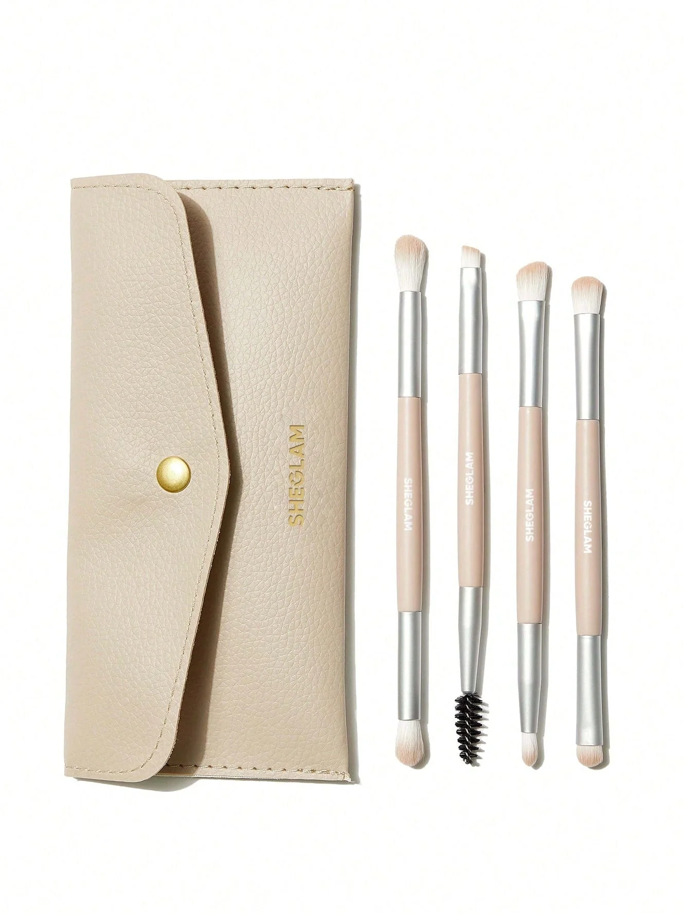 SHEGLAM Glam 101 Eye Essentials Brush Set With Bag - Image 10