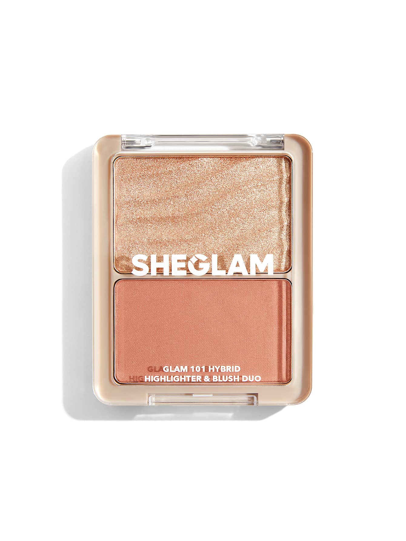 SHEGLAM Glam 101 Hybrid Highlighter & Blush Duo-Seville - Image 10