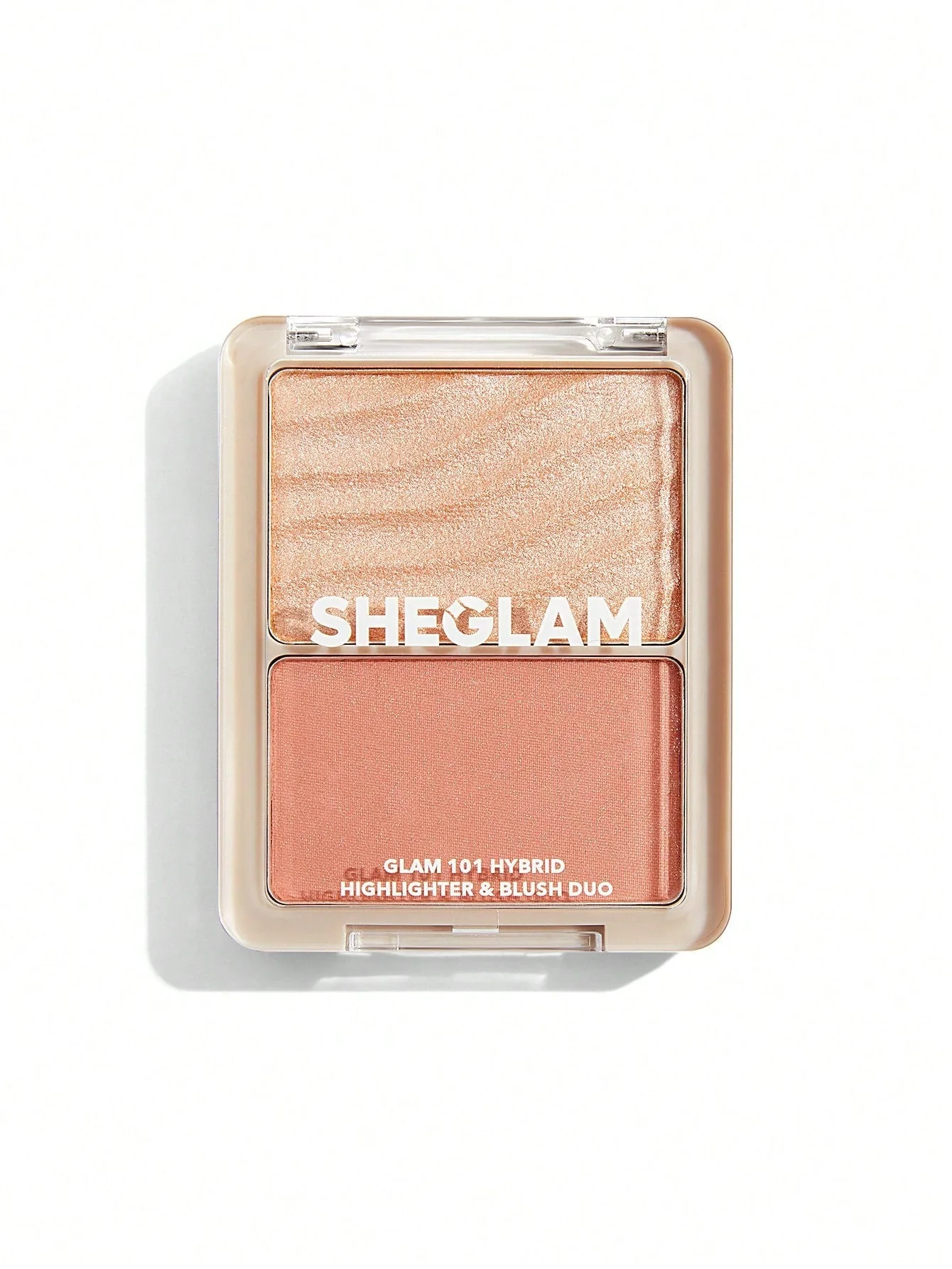 SHEGLAM Glam 101 Hybrid Highlighter & Blush Duo-Seville - Image 15