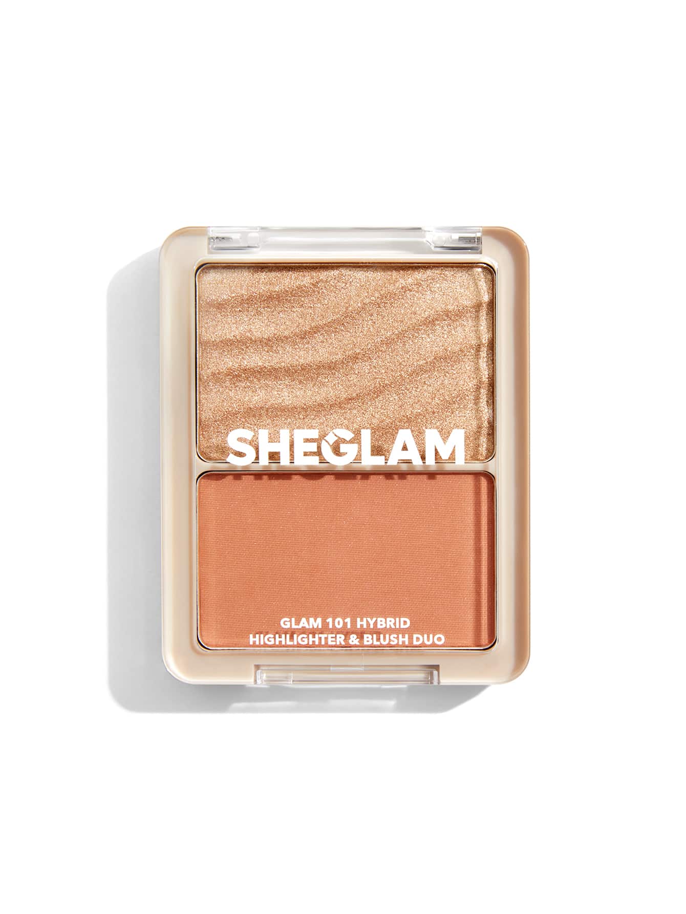 SHEGLAM Glam 101 Hybrid Highlighter & Blush Duo-Seville - Image 22