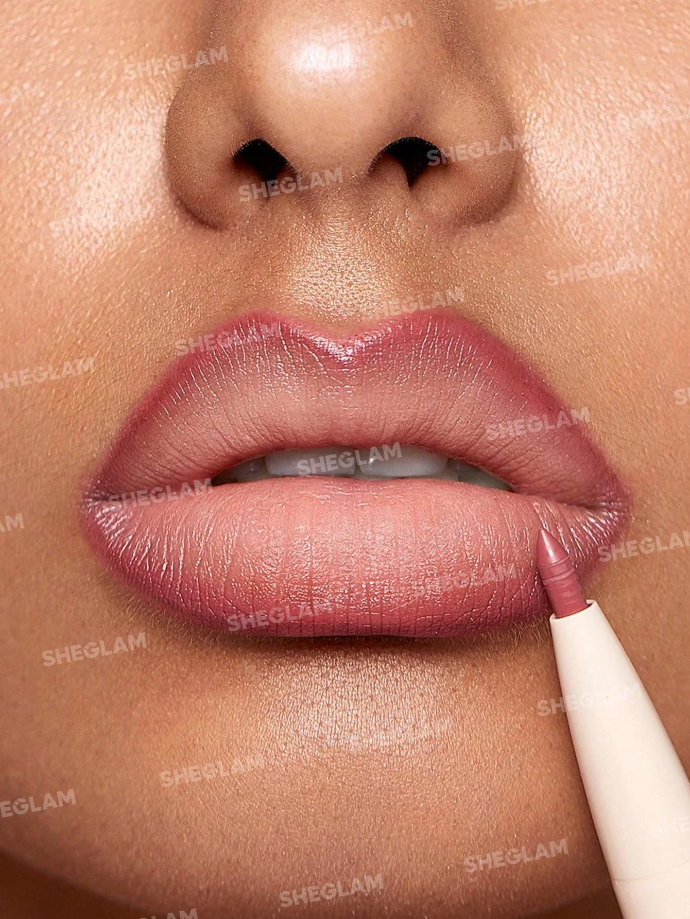 SHEGLAM Glam 101 Lipstick & Liner Duo-Deep Caramel 2-In-1 Matte Dual-Ended Lip Liner Lipstick Pencil Highly Pigmented Long Lasting Smooth Easy To Wear Lip Makeup  FD - Image 24