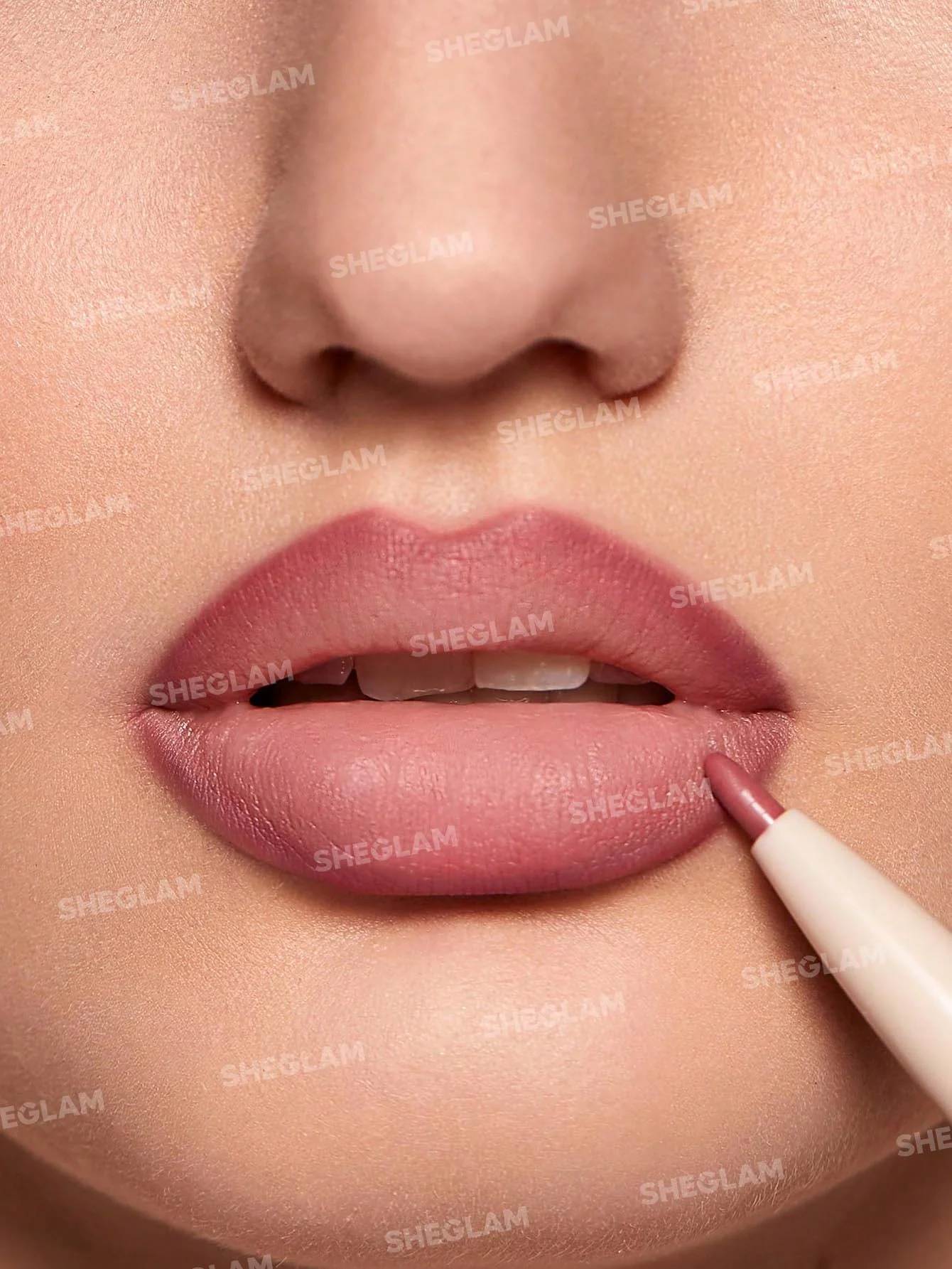 SHEGLAM Glam 101 Lipstick & Liner Duo-Deep Caramel 2-In-1 Matte Dual-Ended Lip Liner Lipstick Pencil Highly Pigmented Long Lasting Smooth Easy To Wear Lip Makeup  FD - Image 25